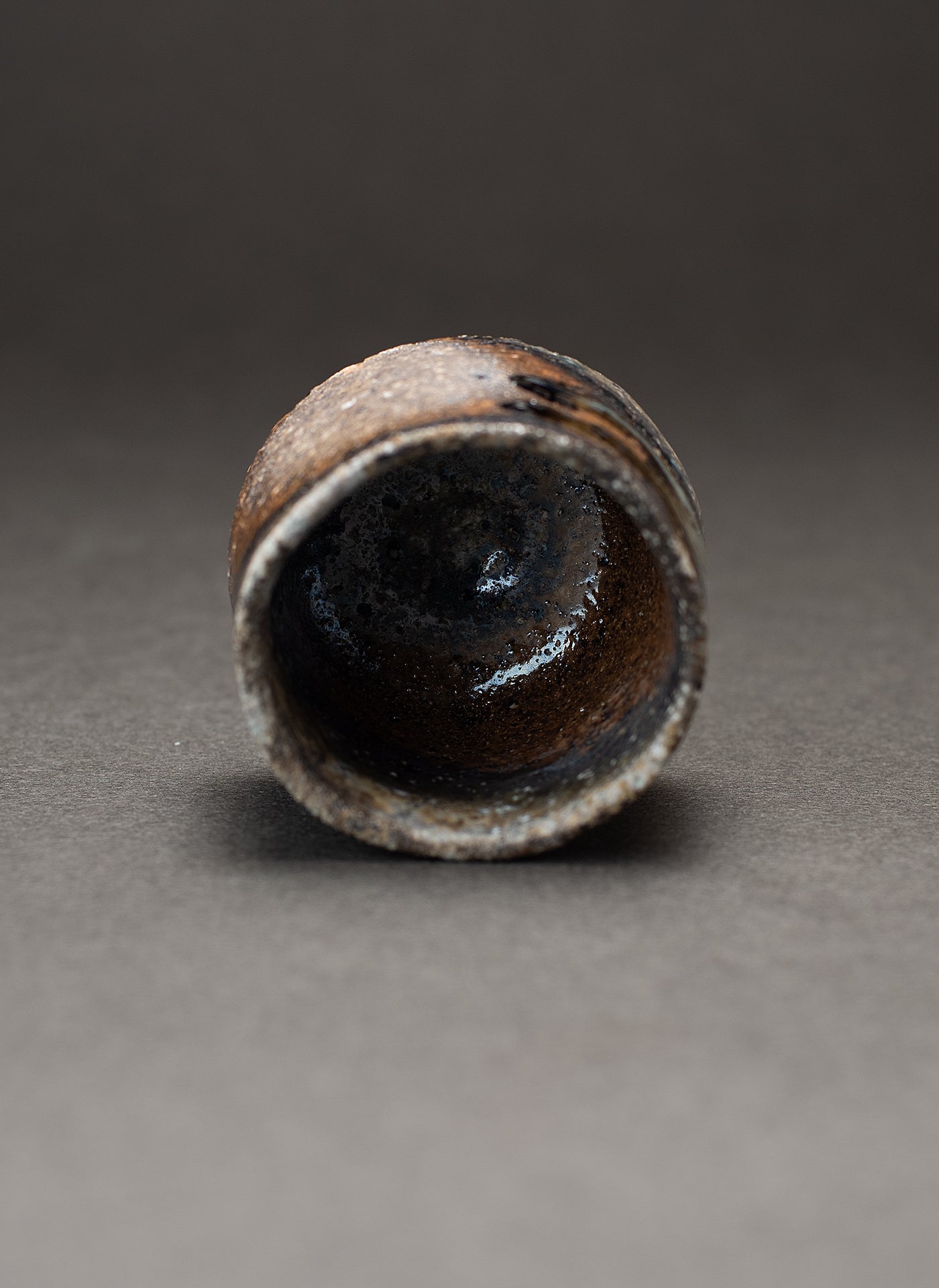 Coupe à saké (Guinomi) – Yakishime (Terre d'Echizen) A-10
