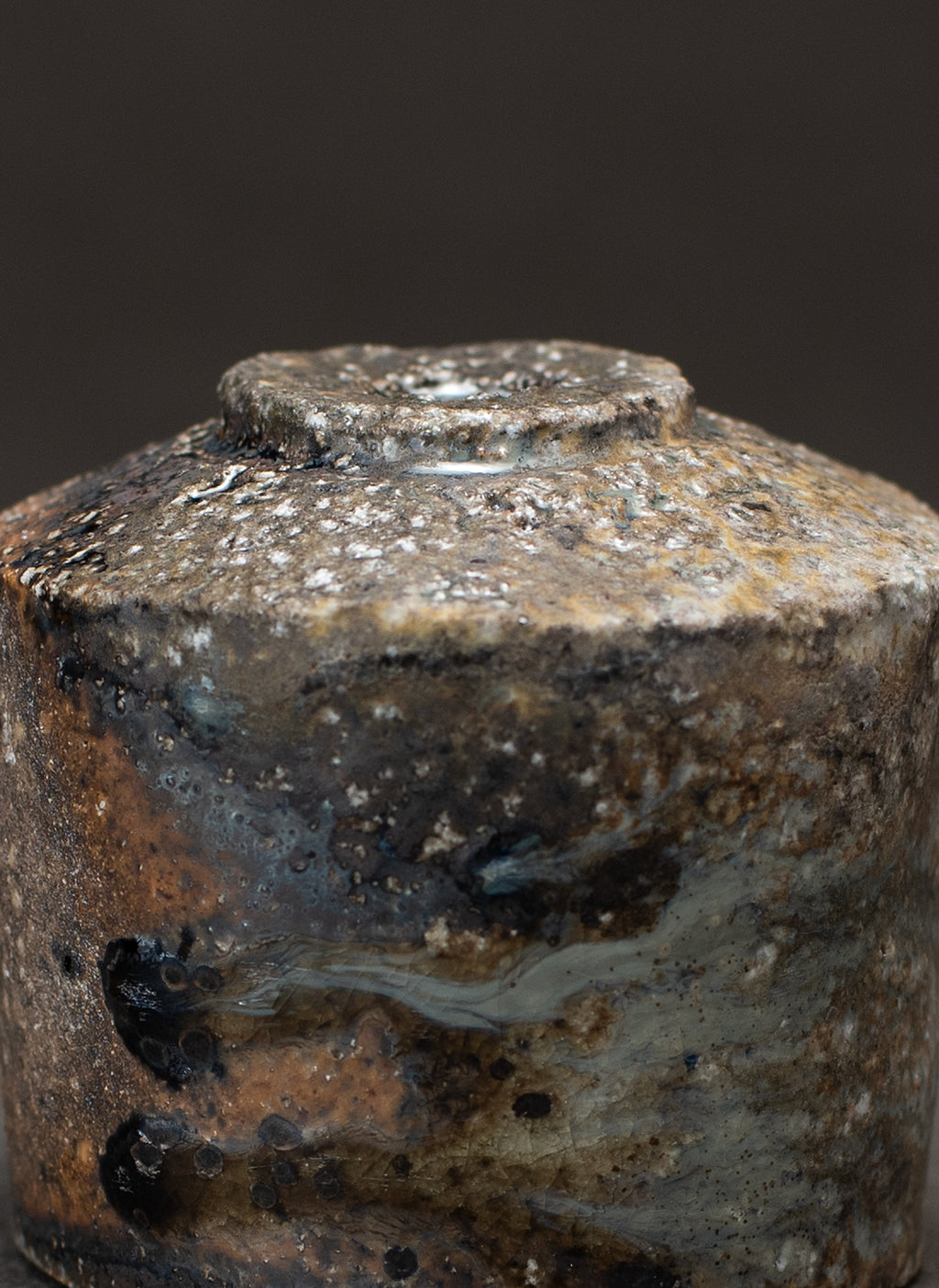 Coupe à saké (Guinomi) – Yakishime (Terre d'Echizen) A-10