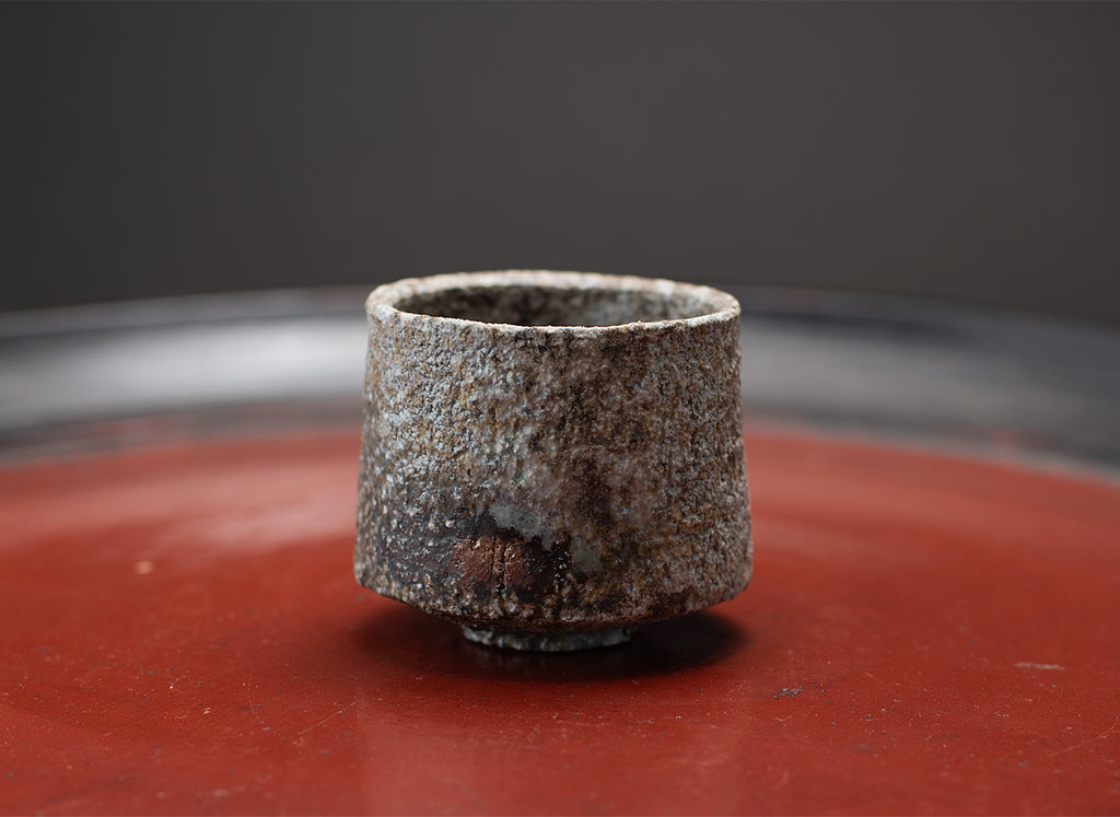 Sake Cup (Guinomi) - Yakishime (Echizen Clay)