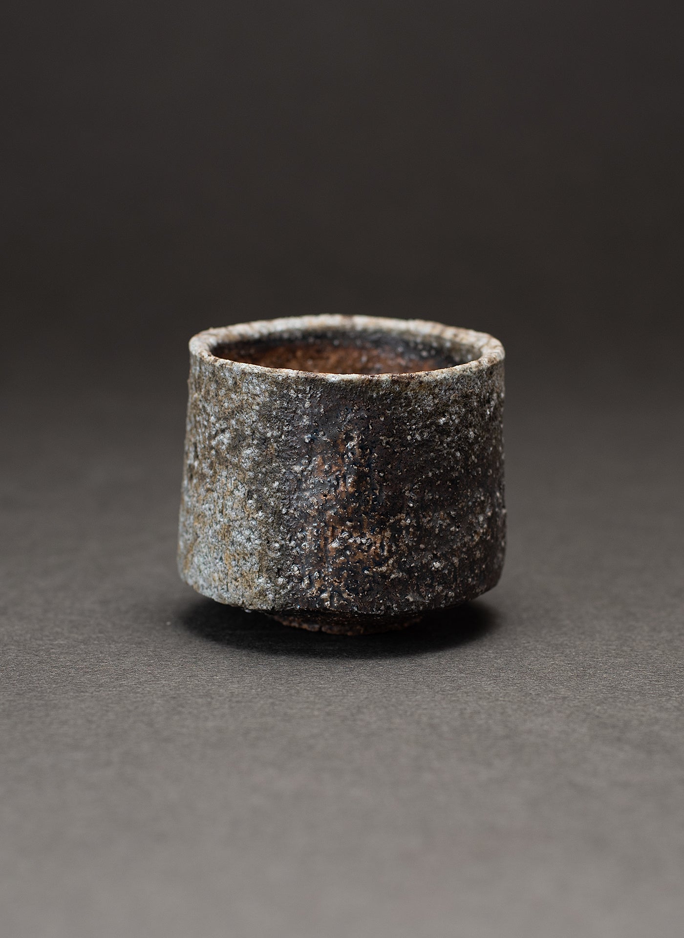 Sake Cup (Guinomi) - Yakishime (Echizen Clay)