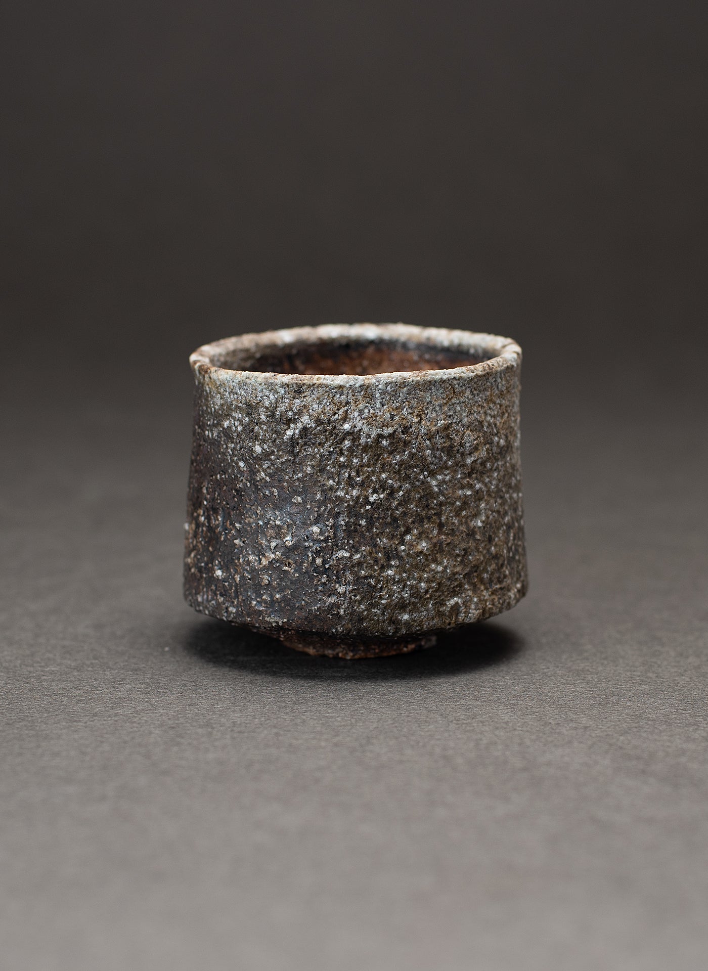 Sake Cup (Guinomi) - Yakishime (Echizen Clay)