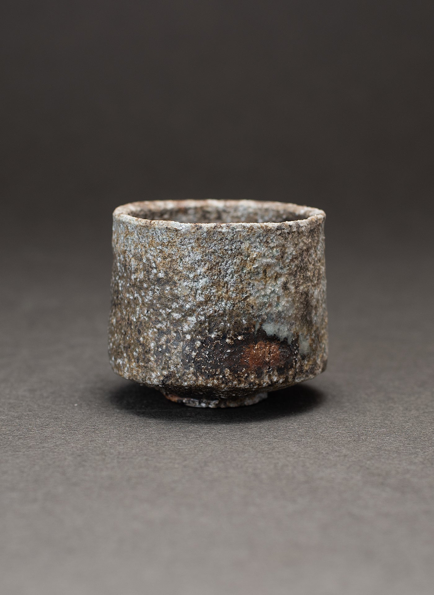 Sake Cup (Guinomi) - Yakishime (Echizen Clay)