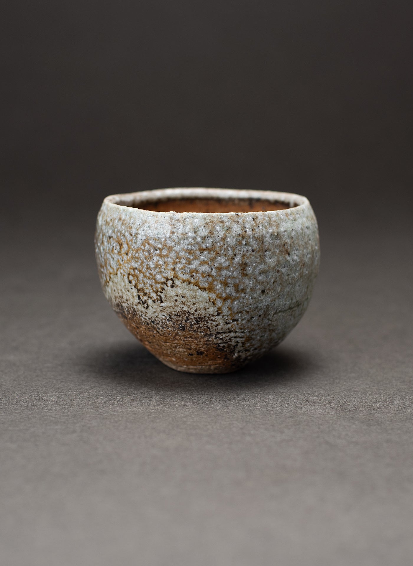 Sake Cup (Guinomi) - Yakishime (Shigaraki Clay)