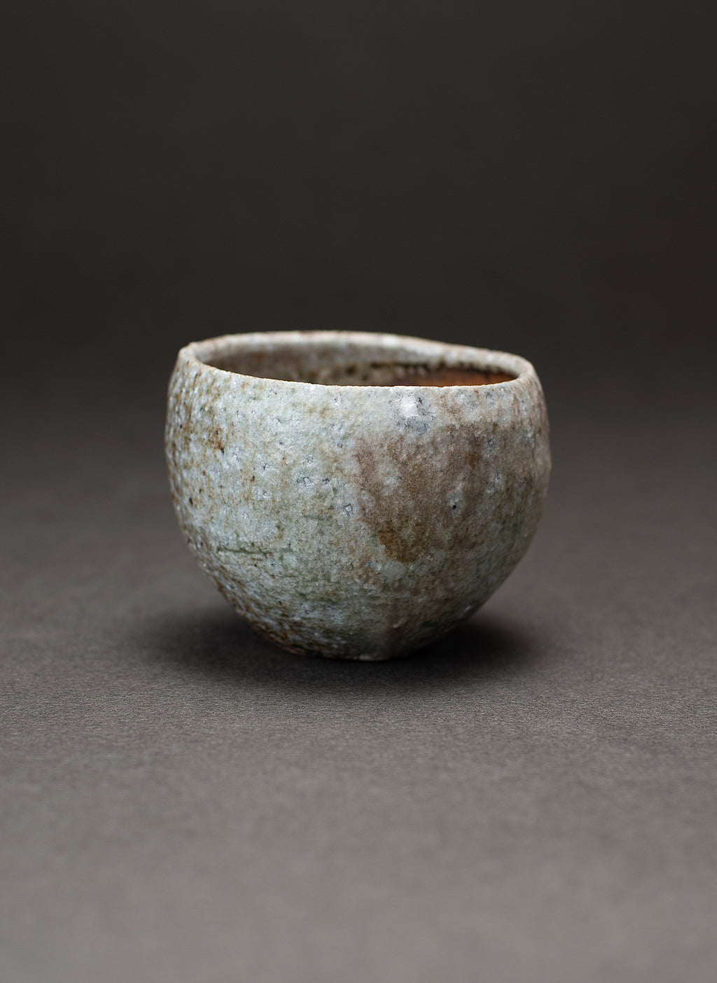 Sake Cup (Guinomi) - Yakishime (Shigaraki Clay)