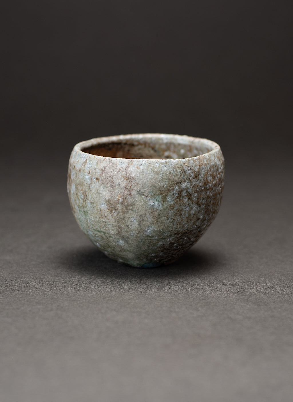 Sake Cup (Guinomi) - Yakishime (Shigaraki Clay)