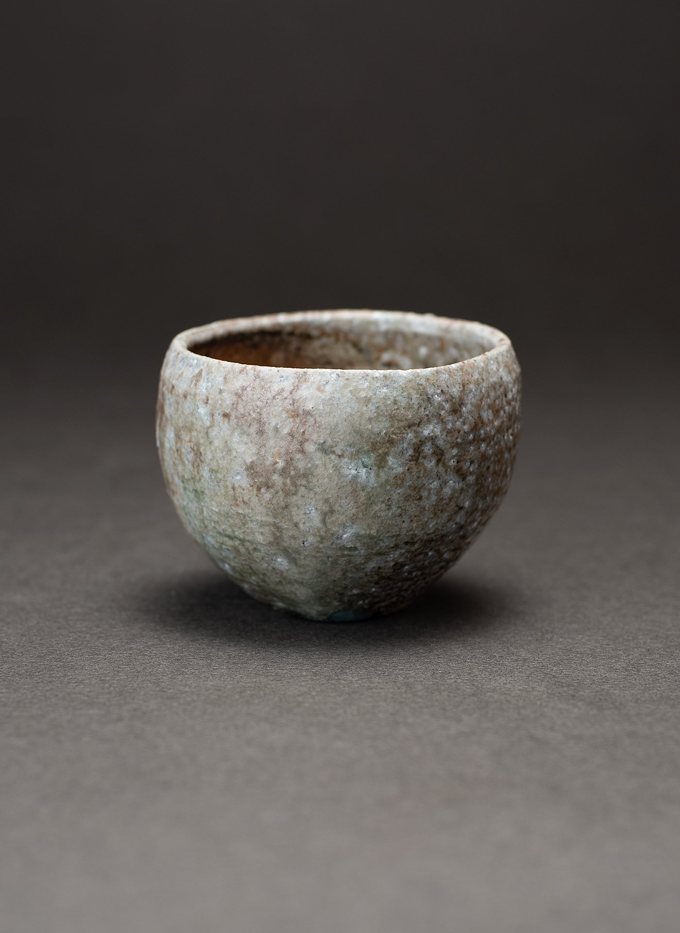 Sake Cup (Guinomi) - Yakishime (Shigaraki Clay)