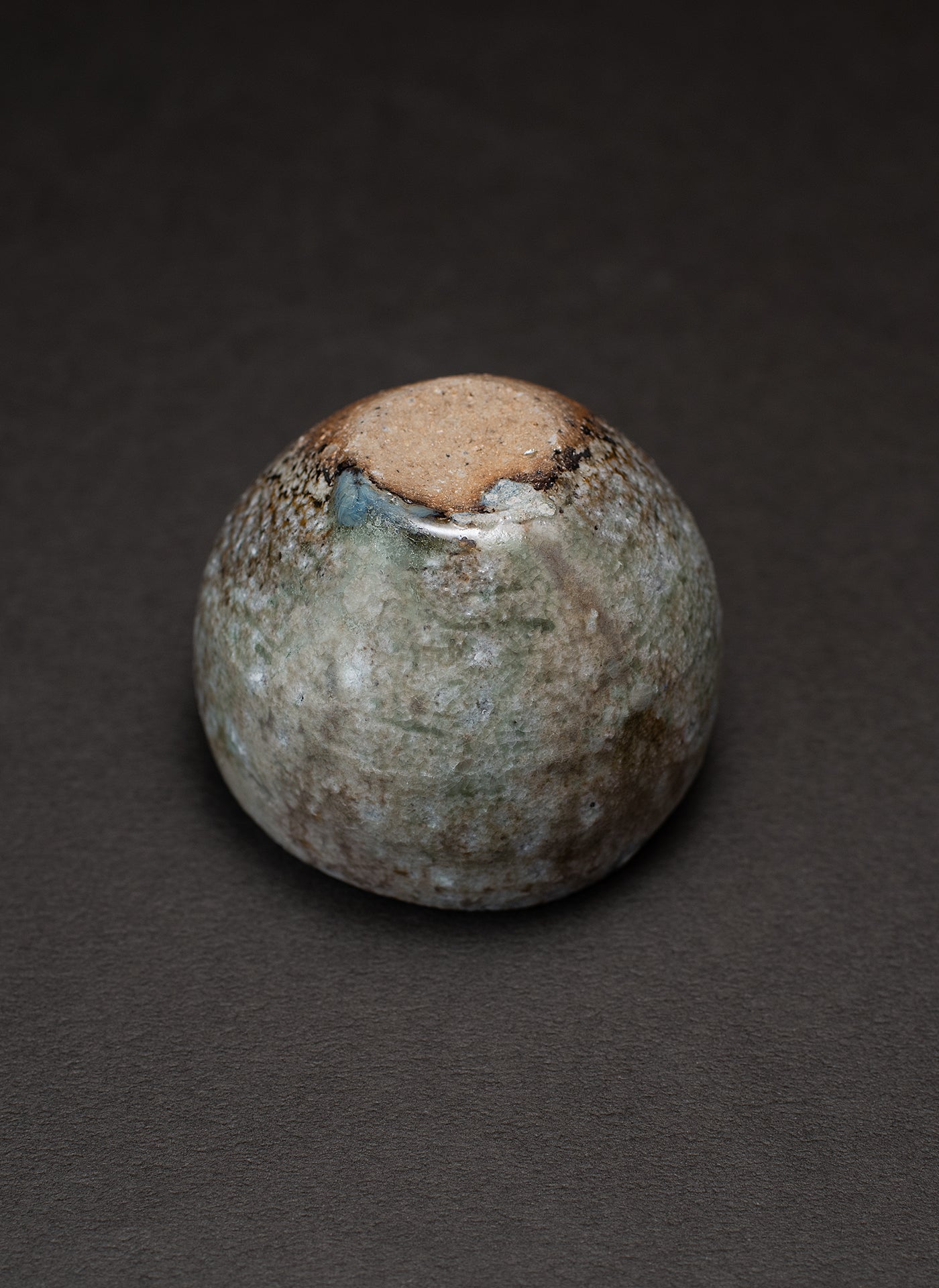 Sake Cup (Guinomi) - Yakishime (Shigaraki Clay)