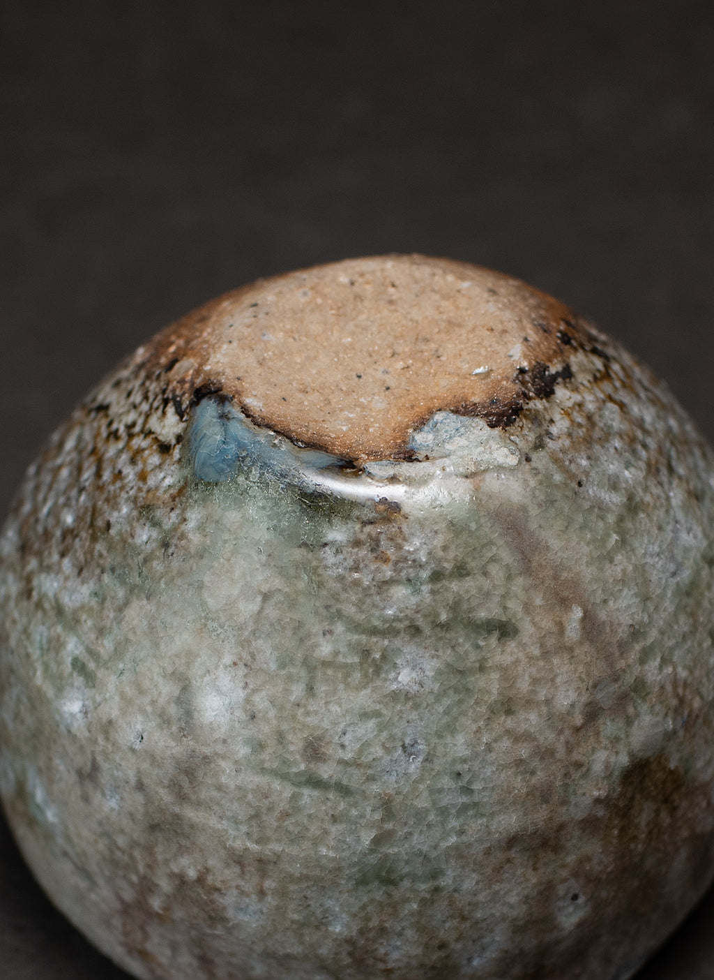 Sake Cup (Guinomi) - Yakishime (Shigaraki Clay)