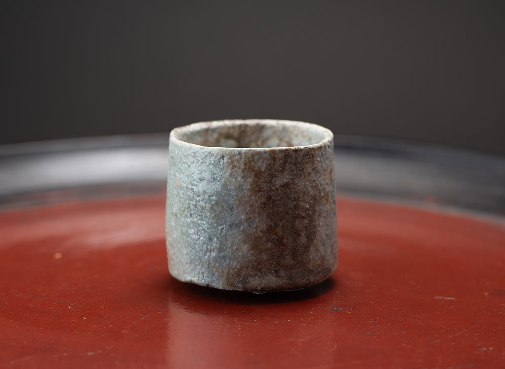 Sake Cup (Guinomi) - Yakishime (Shigaraki Clay)