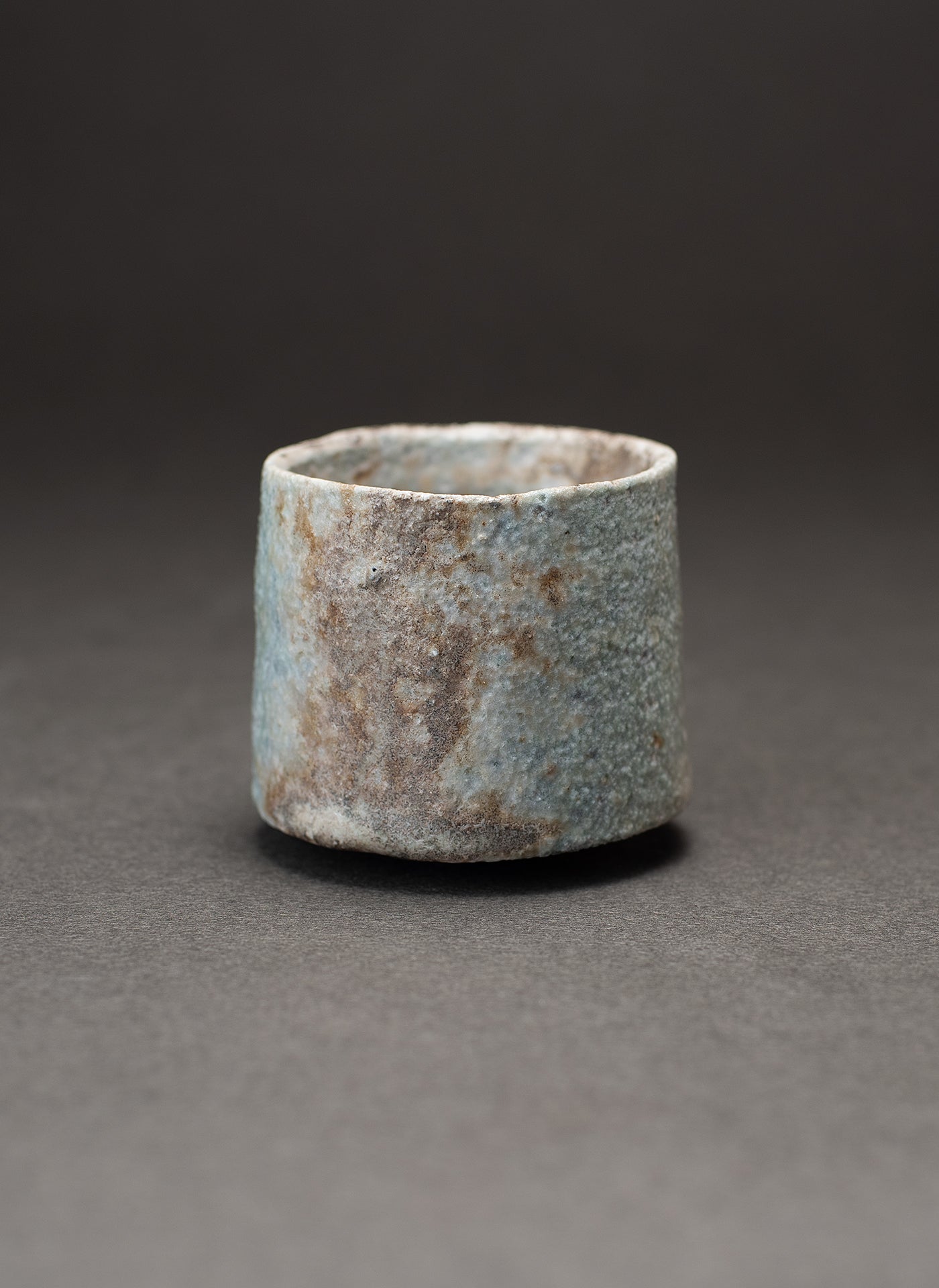 Sake Cup (Guinomi) - Yakishime (Shigaraki Clay)