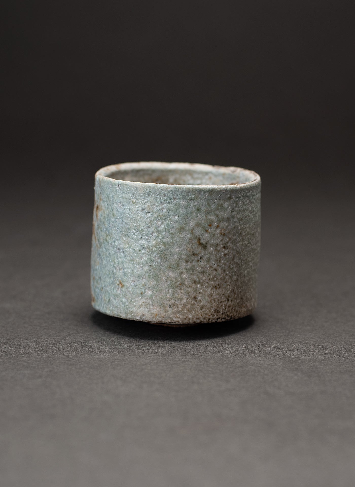 Sake Cup (Guinomi) - Yakishime (Shigaraki Clay)