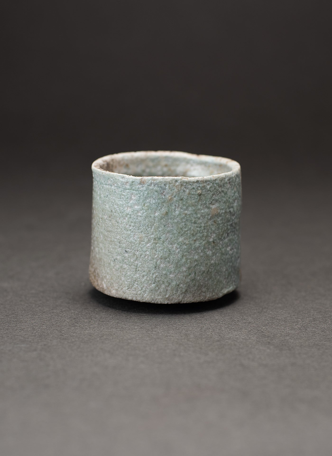 Sake Cup (Guinomi) - Yakishime (Shigaraki Clay)