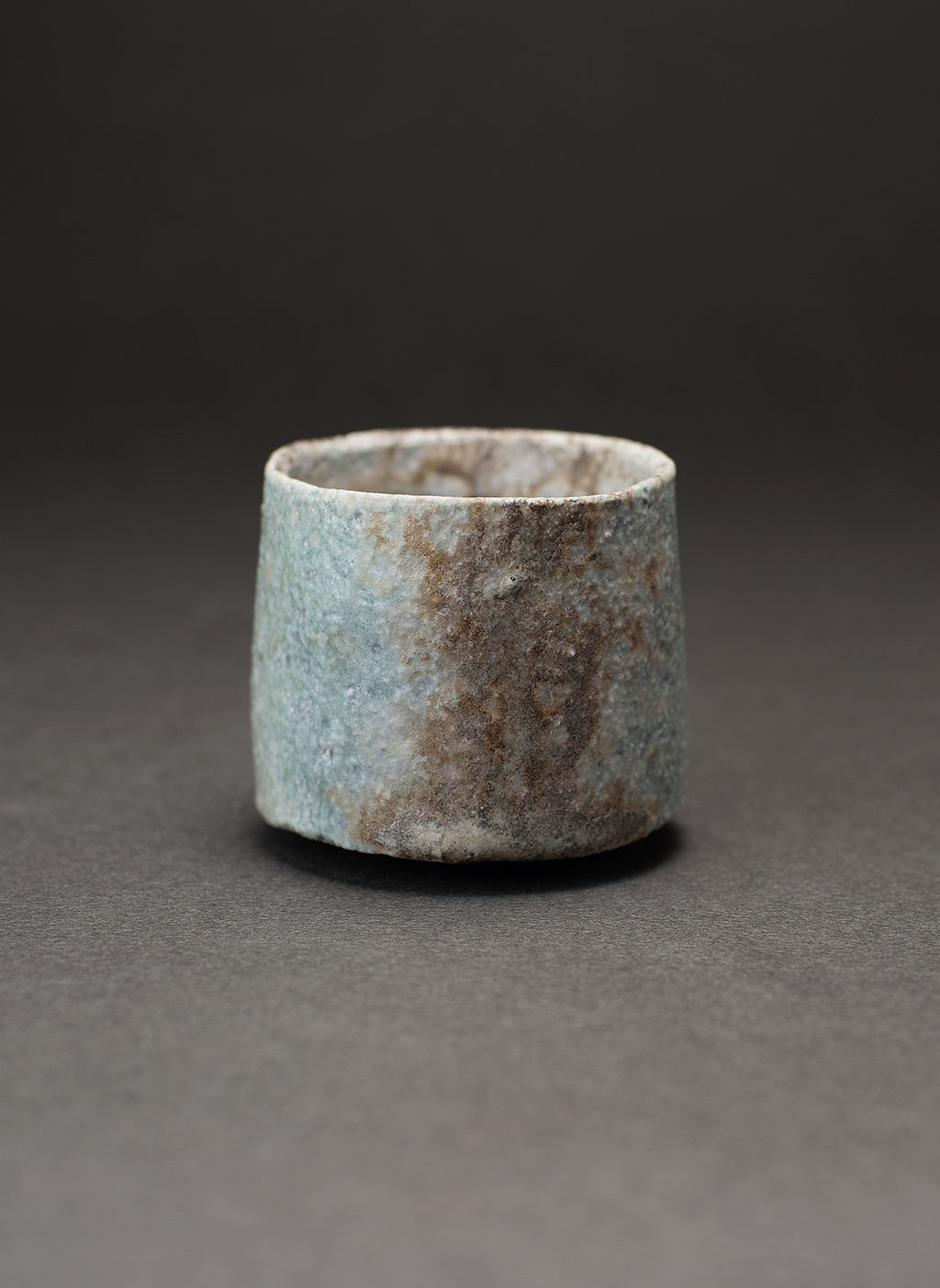 Sake Cup (Guinomi) - Yakishime (Shigaraki Clay)