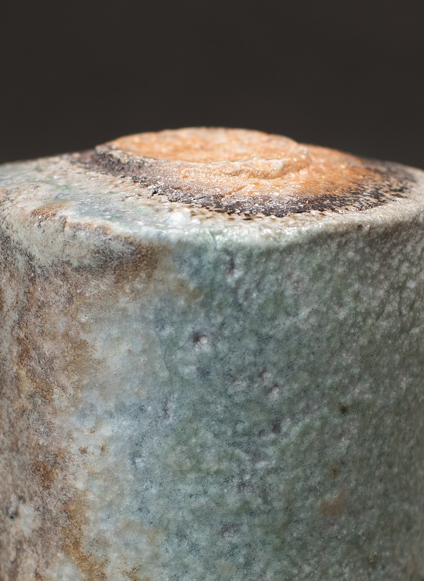 Sake Cup (Guinomi) - Yakishime (Shigaraki Clay)