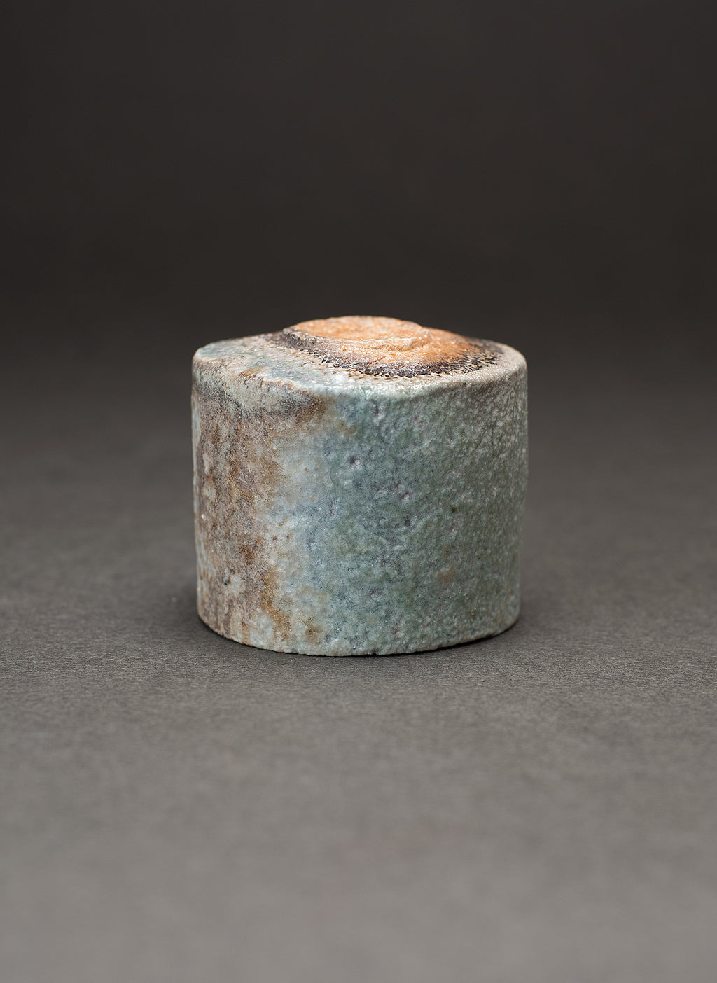 Sake Cup (Guinomi) - Yakishime (Shigaraki Clay)