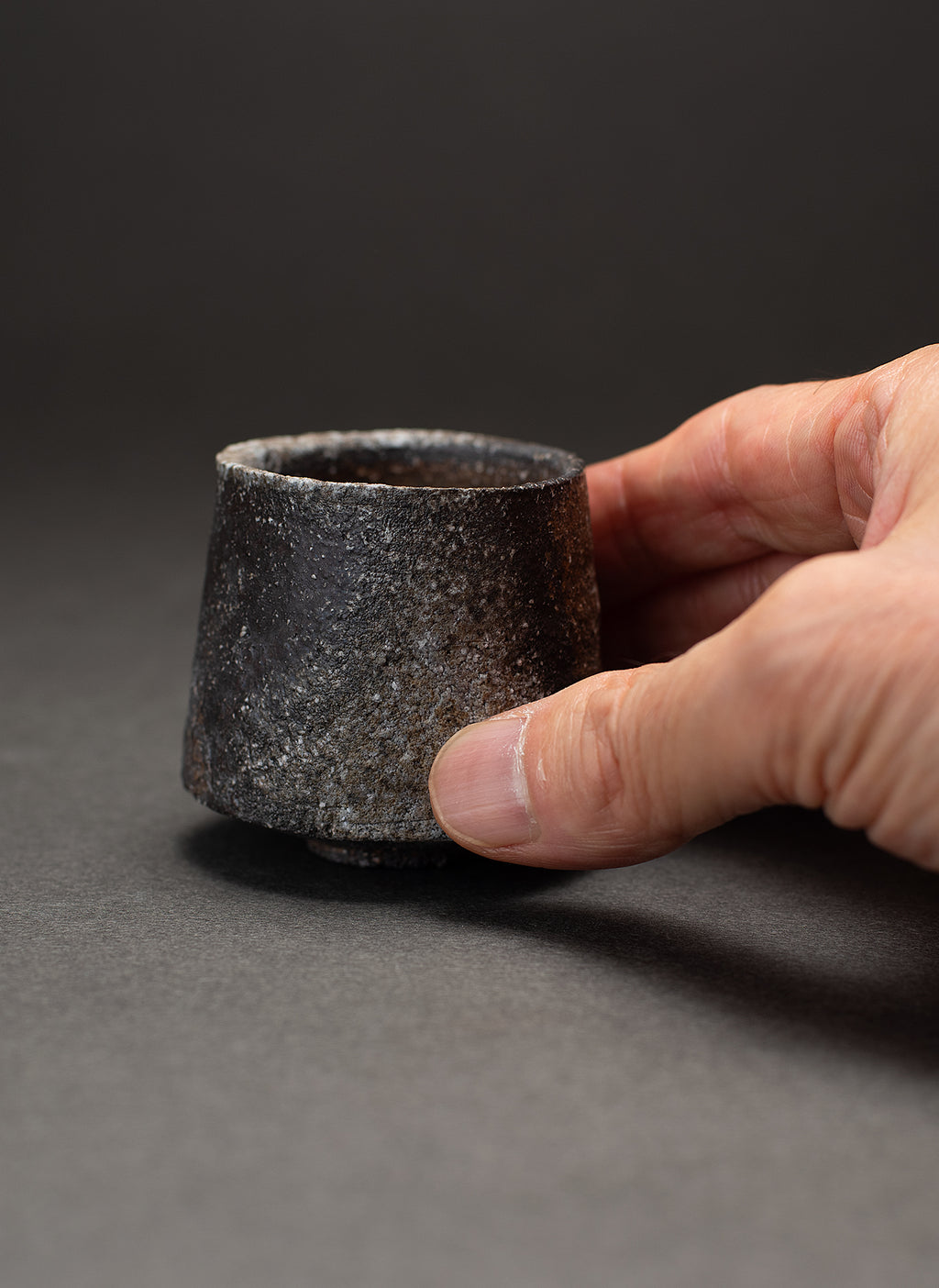 Sake Cup (Guinomi) - Yakishime (Echizen Clay)
