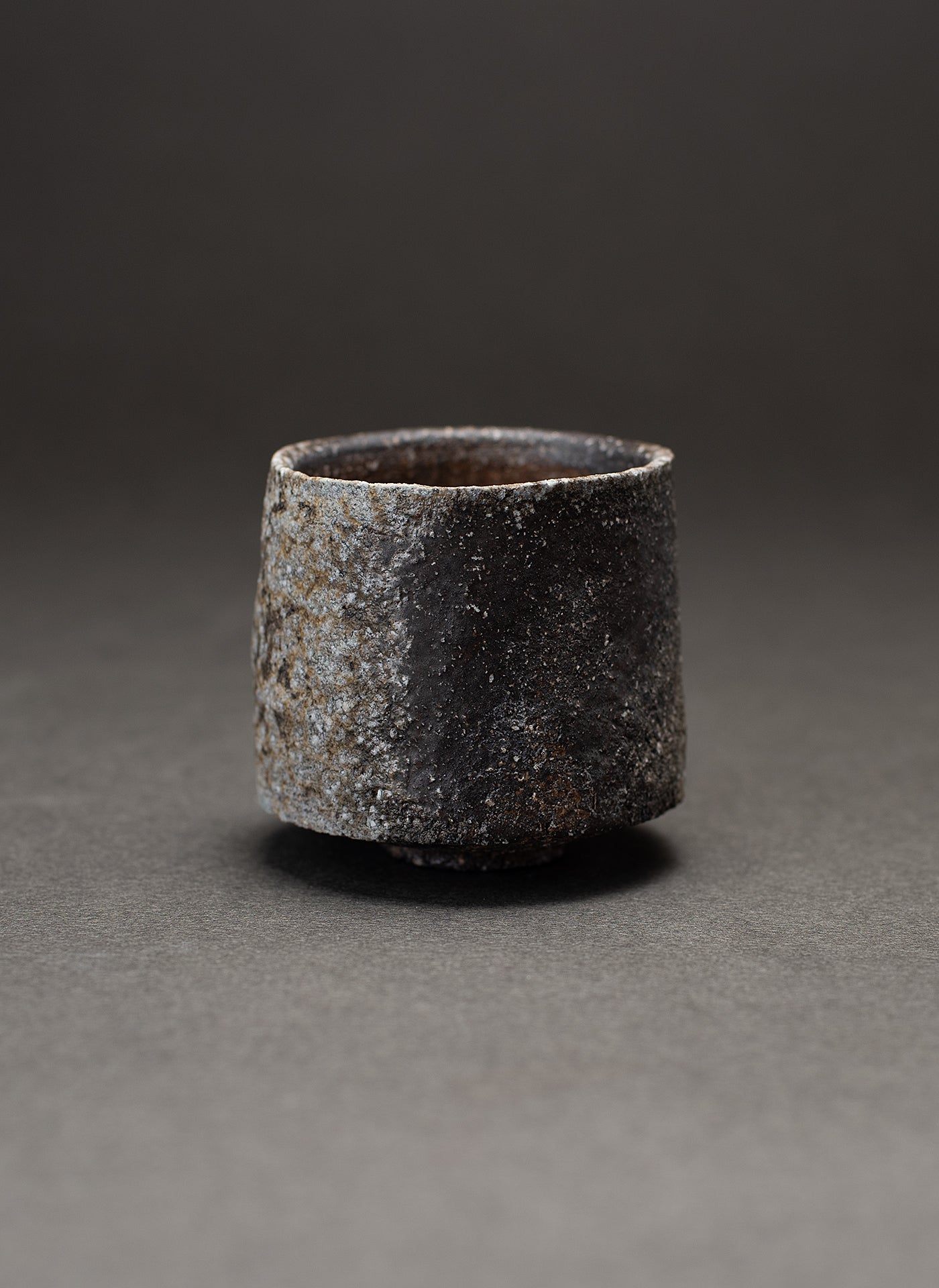 Sake Cup (Guinomi) - Yakishime (Echizen Clay)