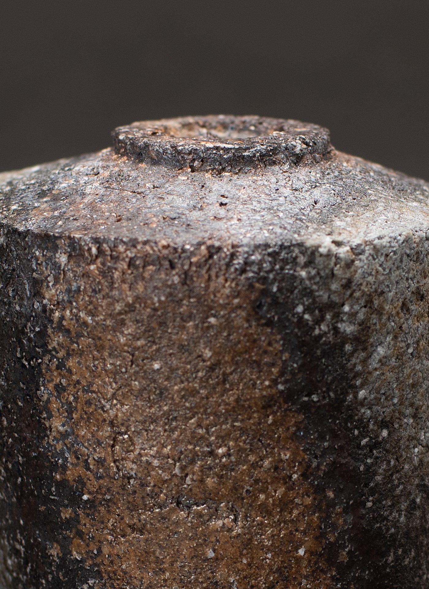 Sake Cup (Guinomi) - Yakishime (Echizen Clay)