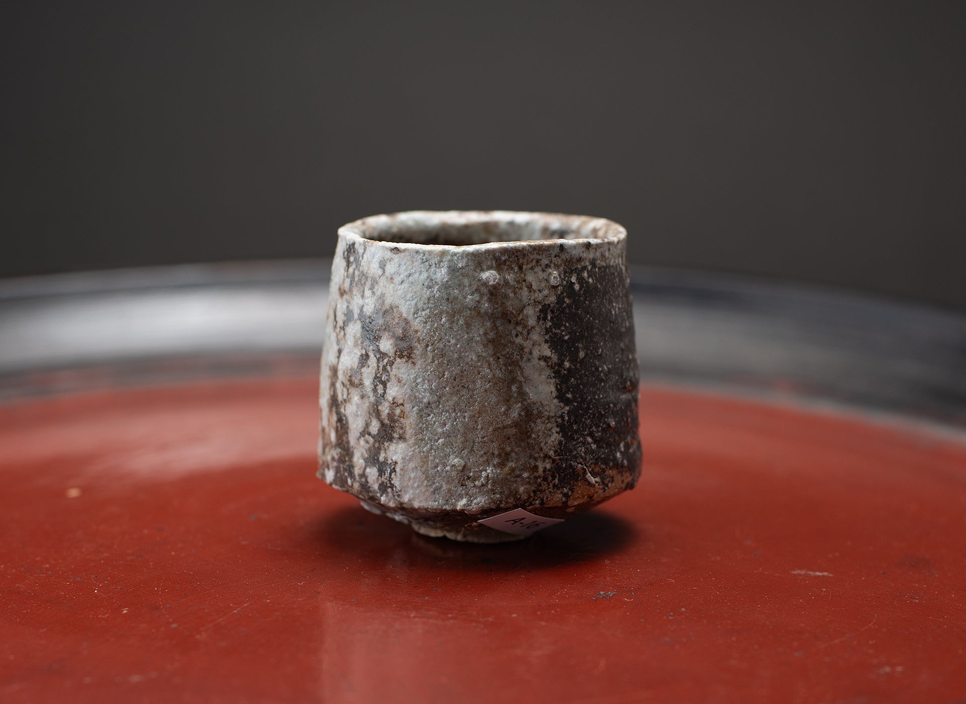 Sake Cup (Guinomi) - Yakishime (Shigaraki Clay)