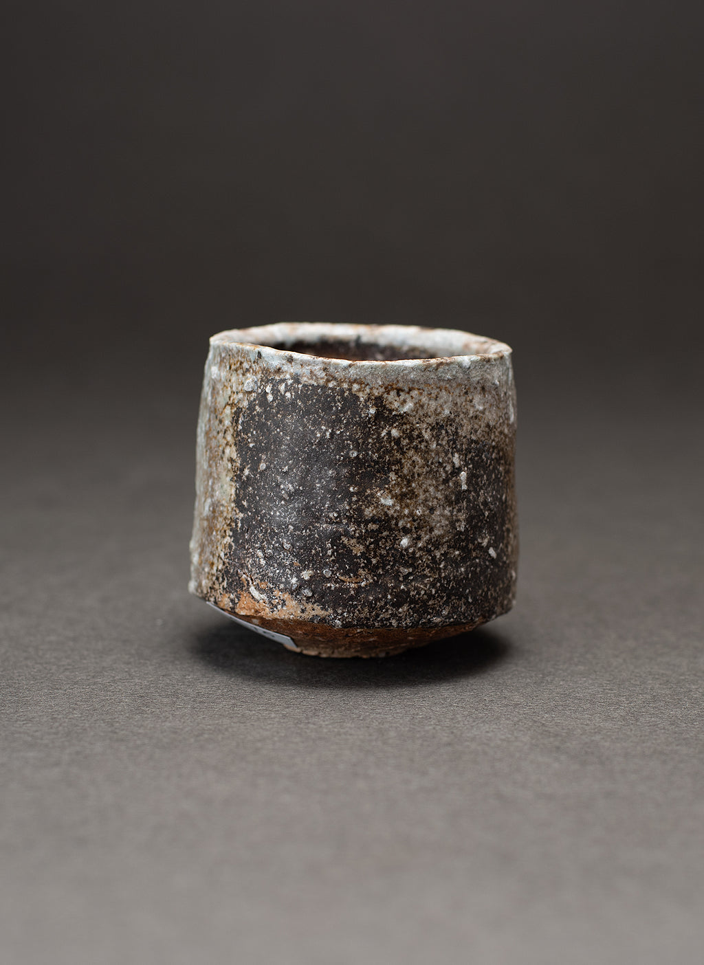 Sake Cup (Guinomi) - Yakishime (Shigaraki Clay)
