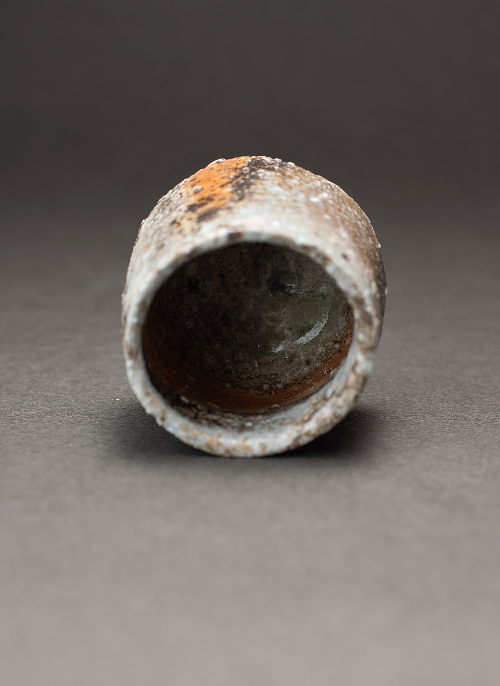 Sake Cup (Guinomi) - Yakishime (Shigaraki Clay)