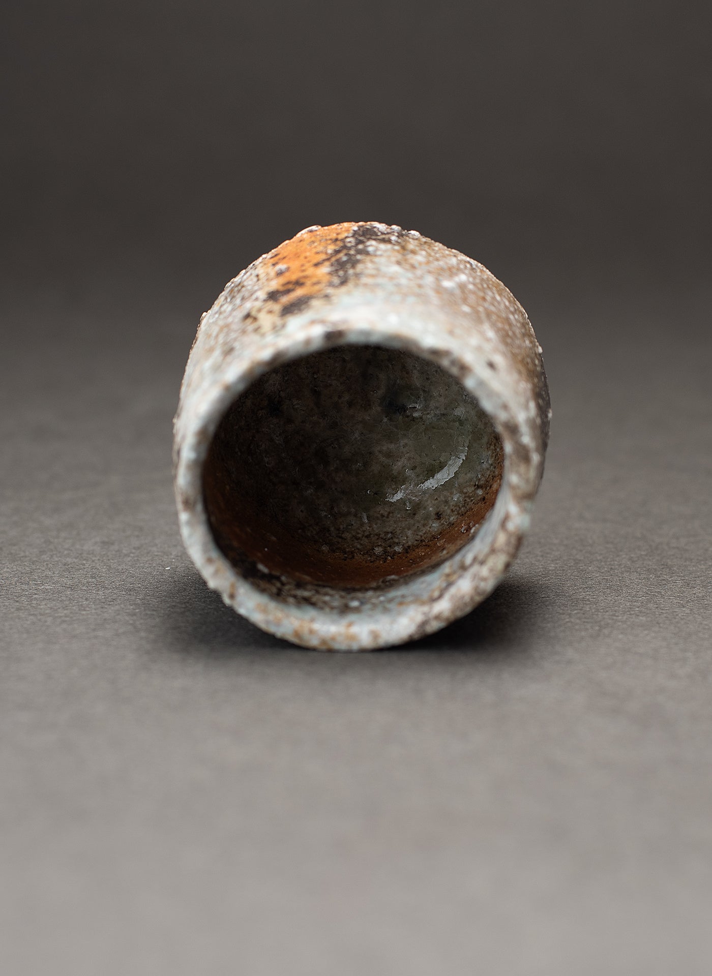Sake Cup (Guinomi) - Yakishime (Shigaraki Clay)