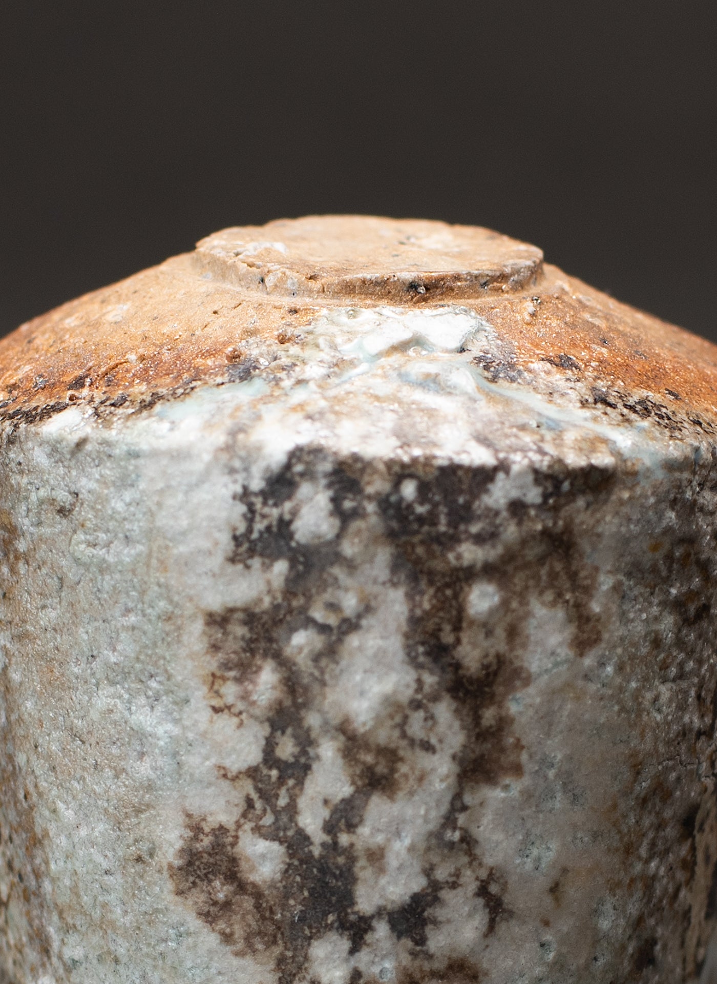 Sake Cup (Guinomi) - Yakishime (Shigaraki Clay)