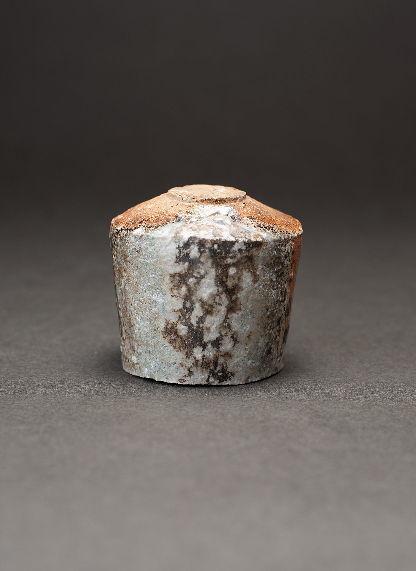 Sake Cup (Guinomi) - Yakishime (Shigaraki Clay)