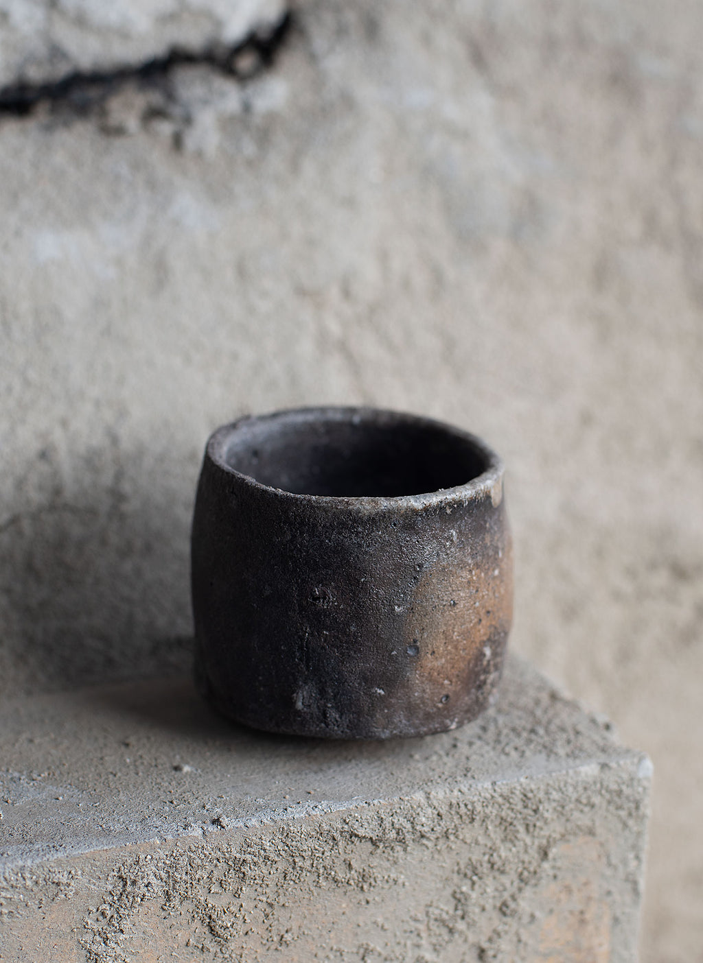 Sake cup (Guinomi) – Yakishime (Tamba land)