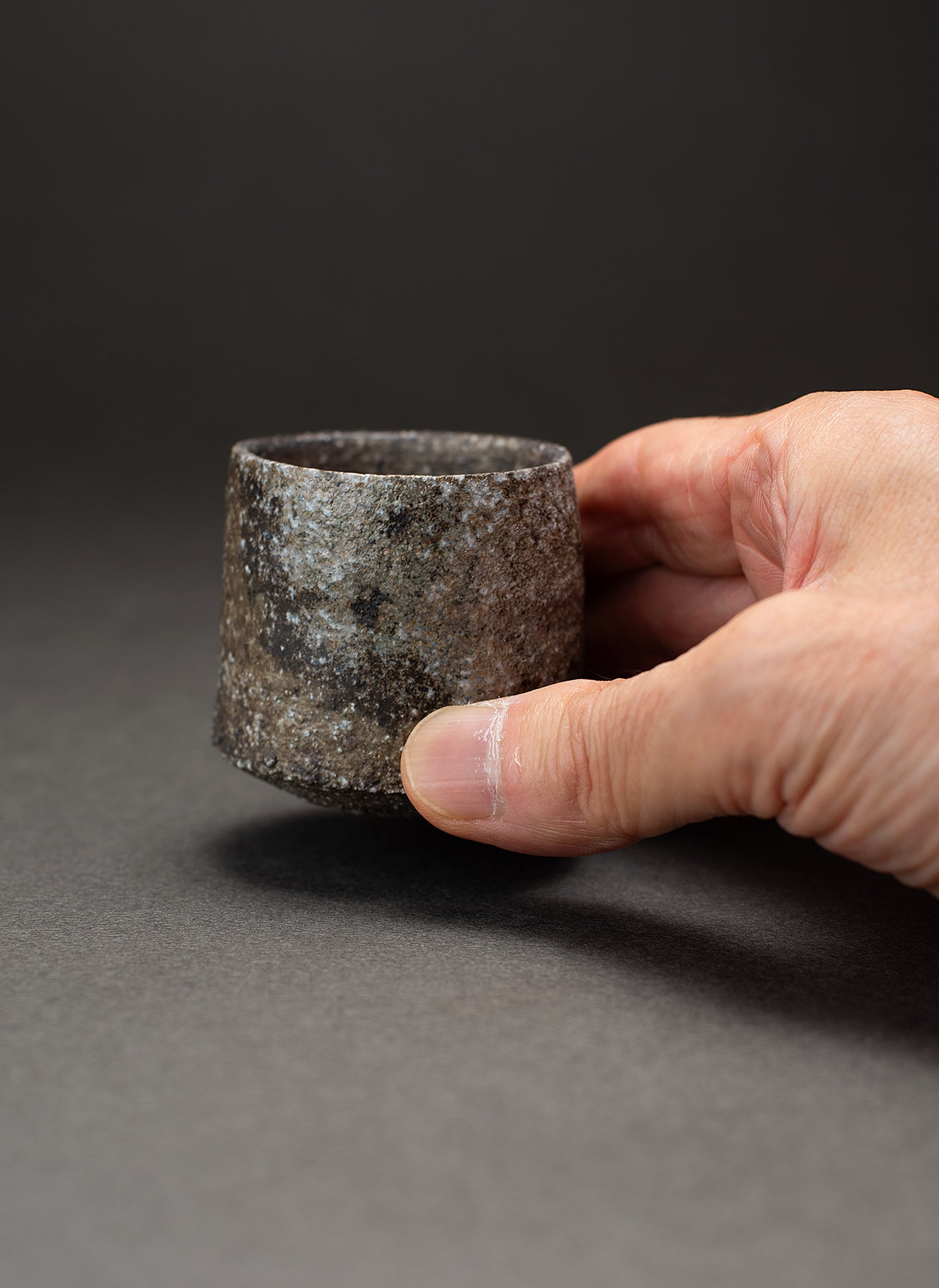 Coupe à saké (Guinomi) - Yakishime (Terre de Tamba) A-9