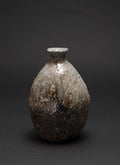 Sake carafe (Tokkuri) – Yakishime (Land of Shigaraki)
