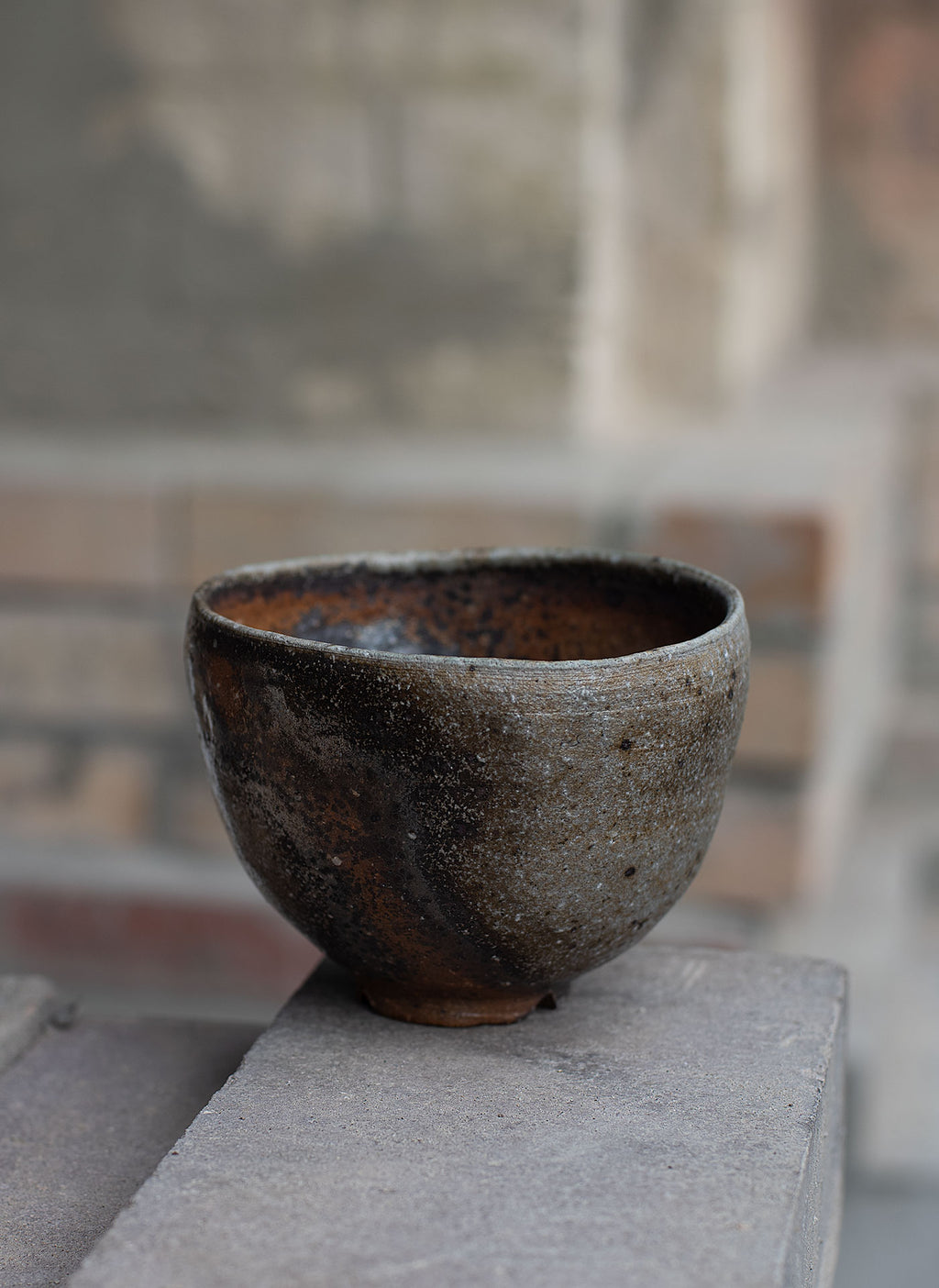 Bol à thé Yakishime (Terre de Tamba)