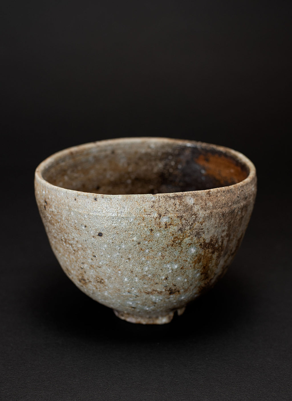 Bol à thé Yakishime (Terre de Tamba)