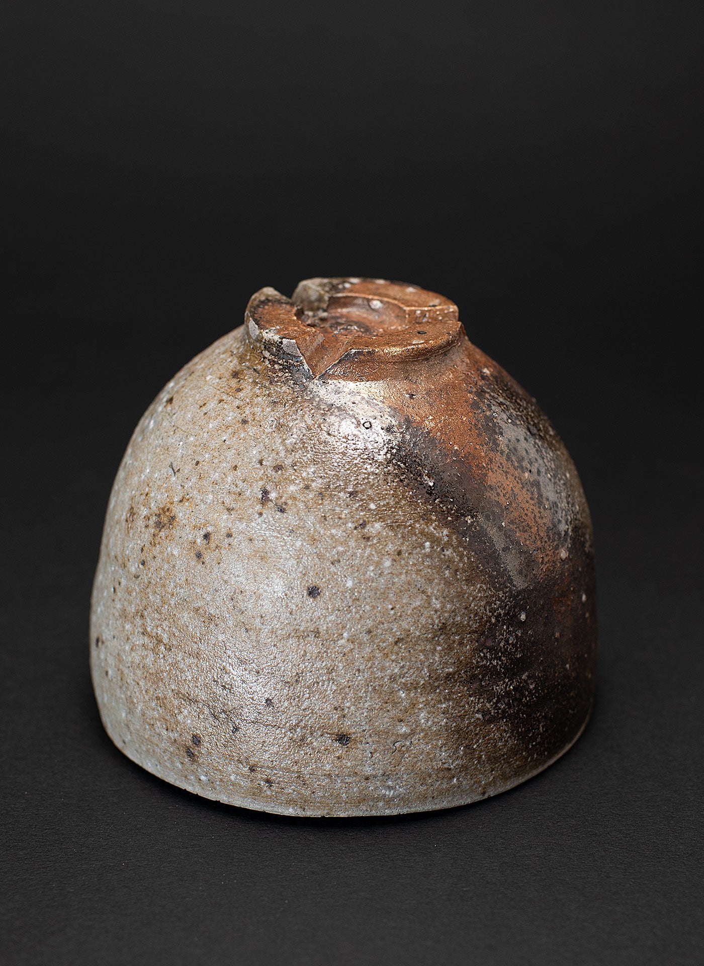 Bol à thé Yakishime (Terre de Tamba)