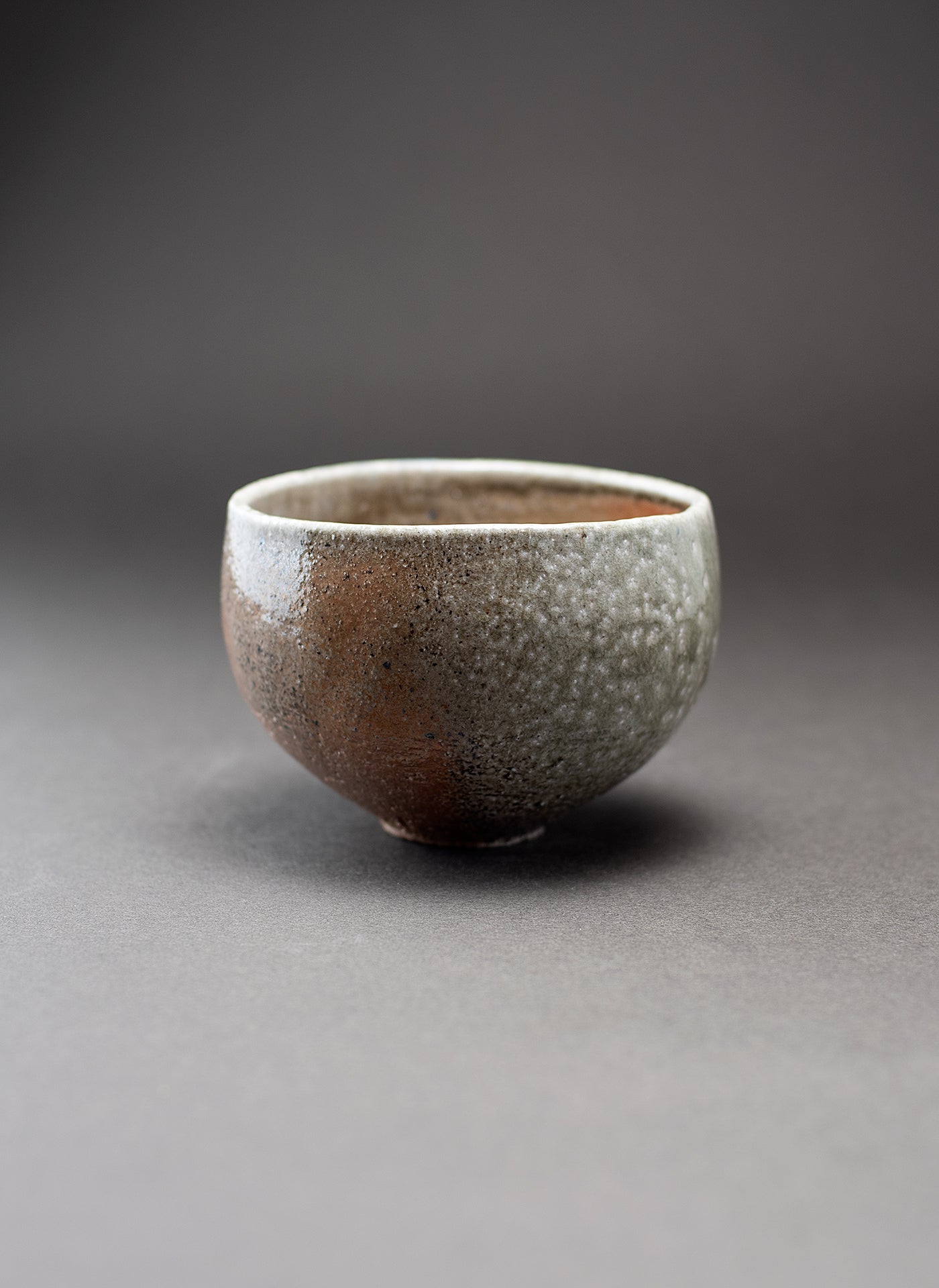 信楽土 焼締茶碗