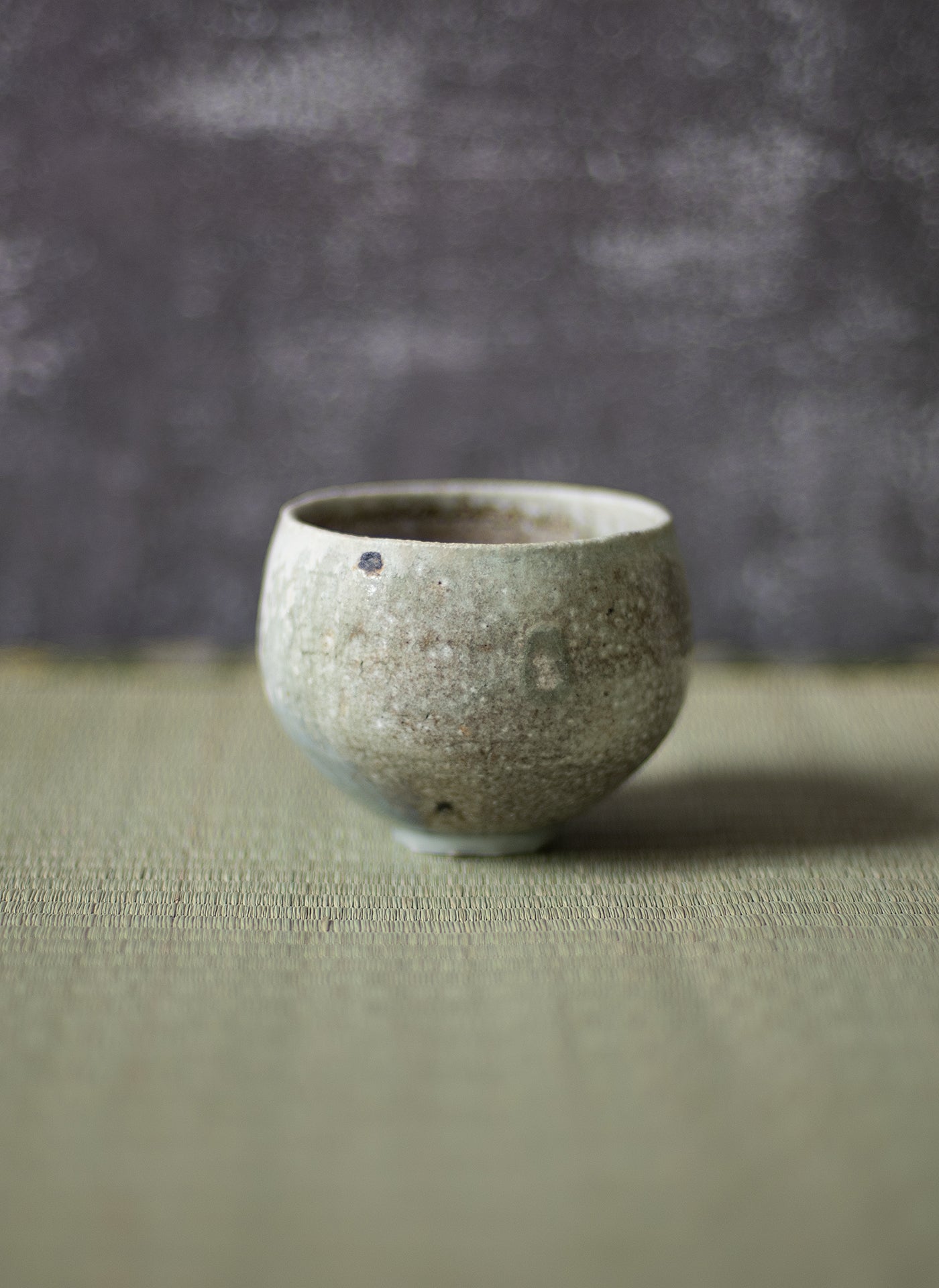 信楽土 焼締茶碗