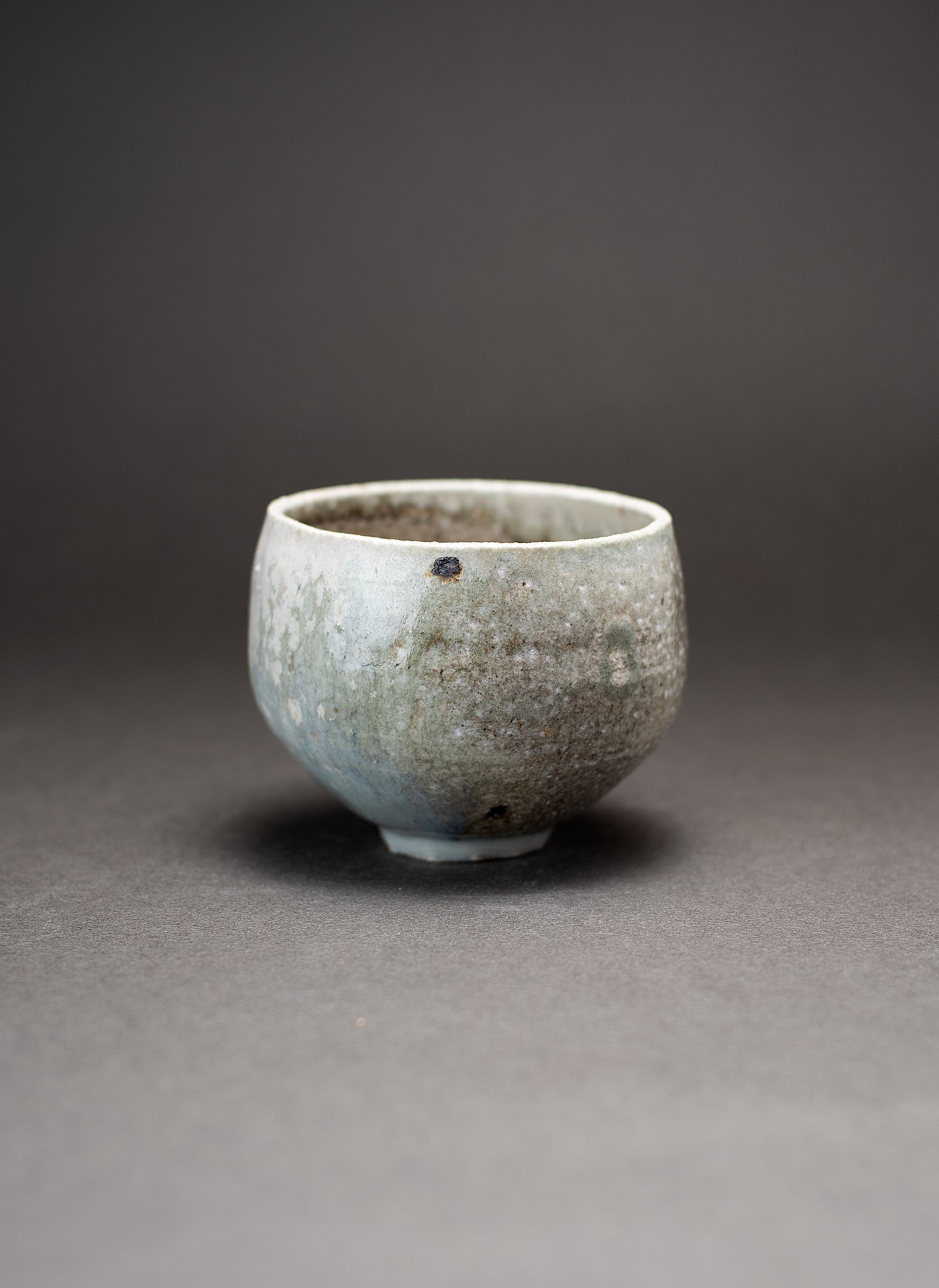 信楽土 焼締茶碗