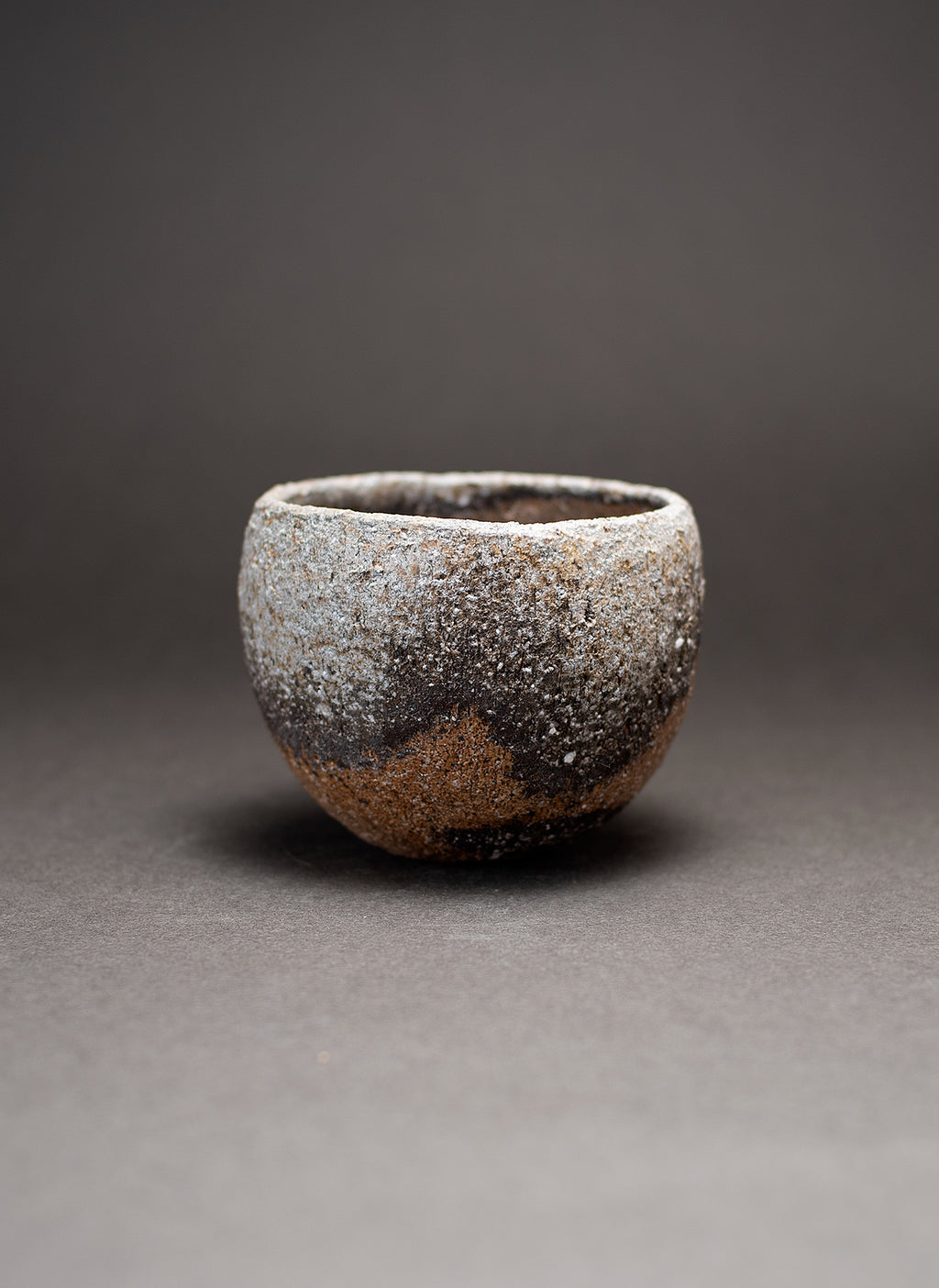 Bol à thé Yakishime (Terre de Shigaraki) C-7