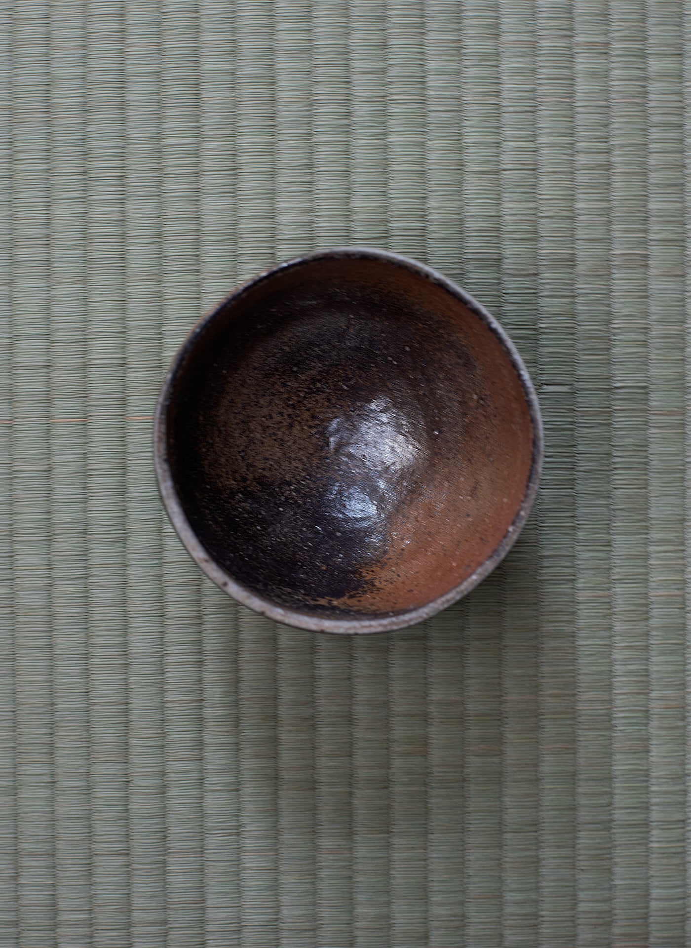 丹波土 焼締茶碗