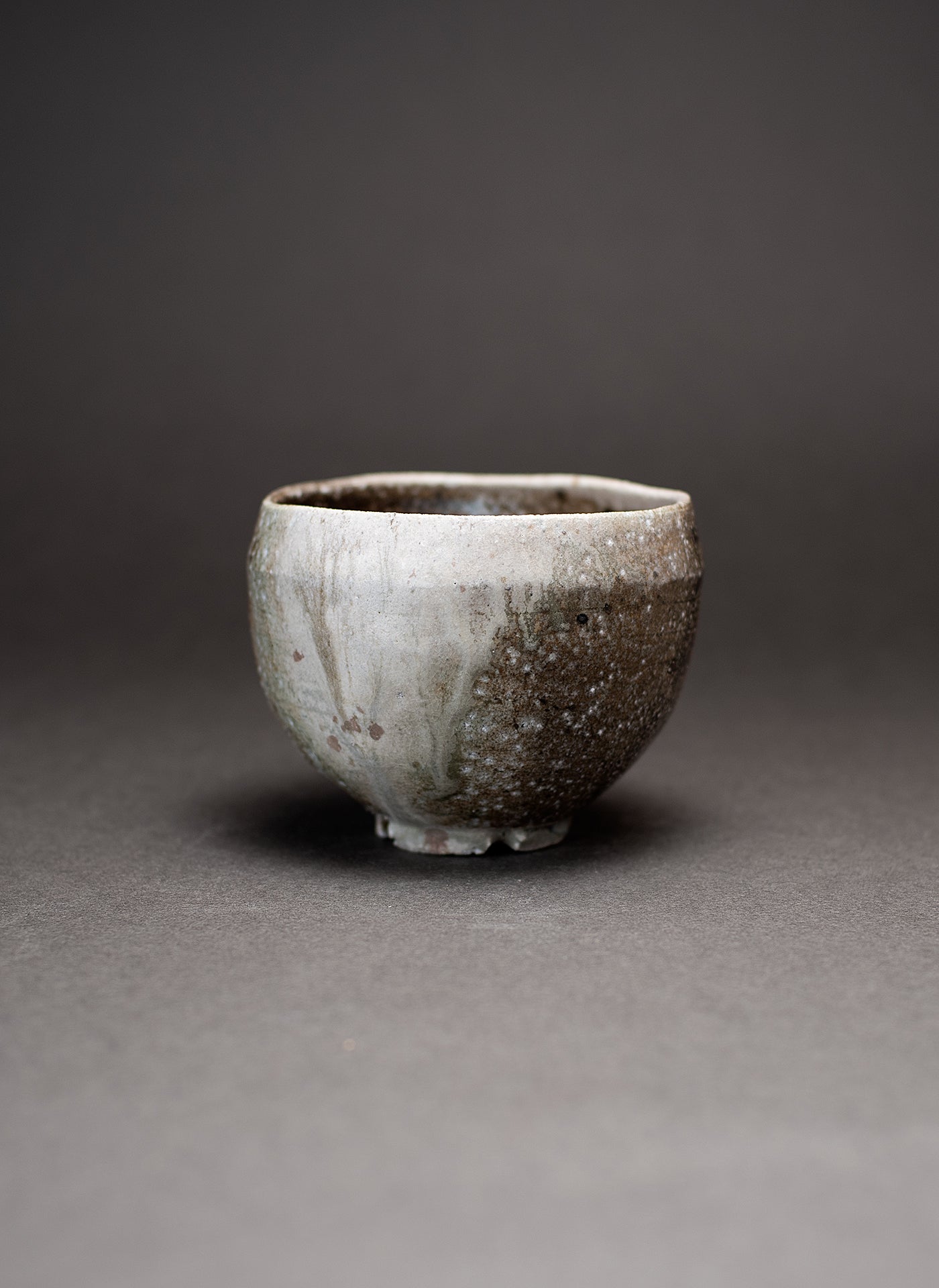 丹波土 焼締茶碗