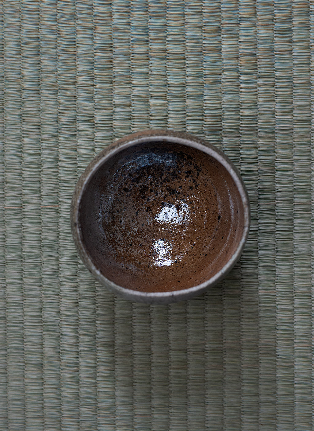丹波土 焼締茶碗