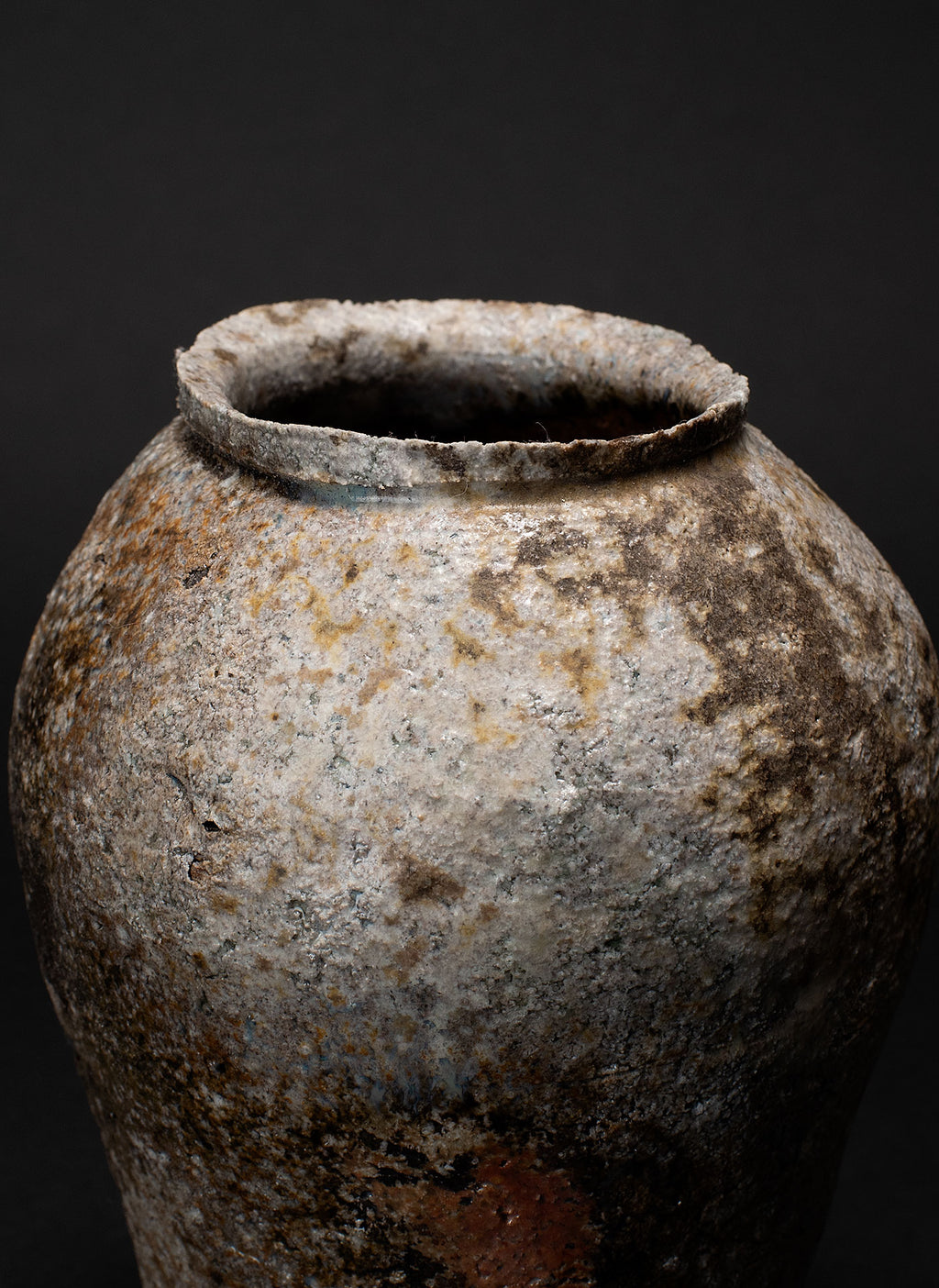 Flower vase (hanging or freestanding) – Yakishime (Shigaraki clay)
