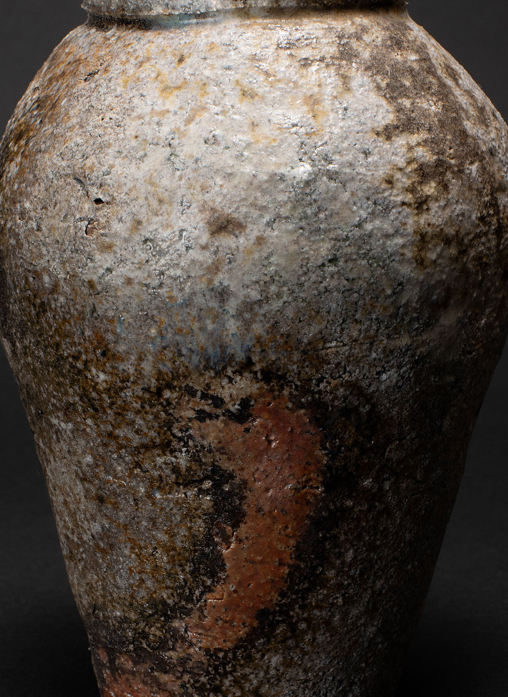 Flower vase (hanging or freestanding) – Yakishime (Shigaraki clay)