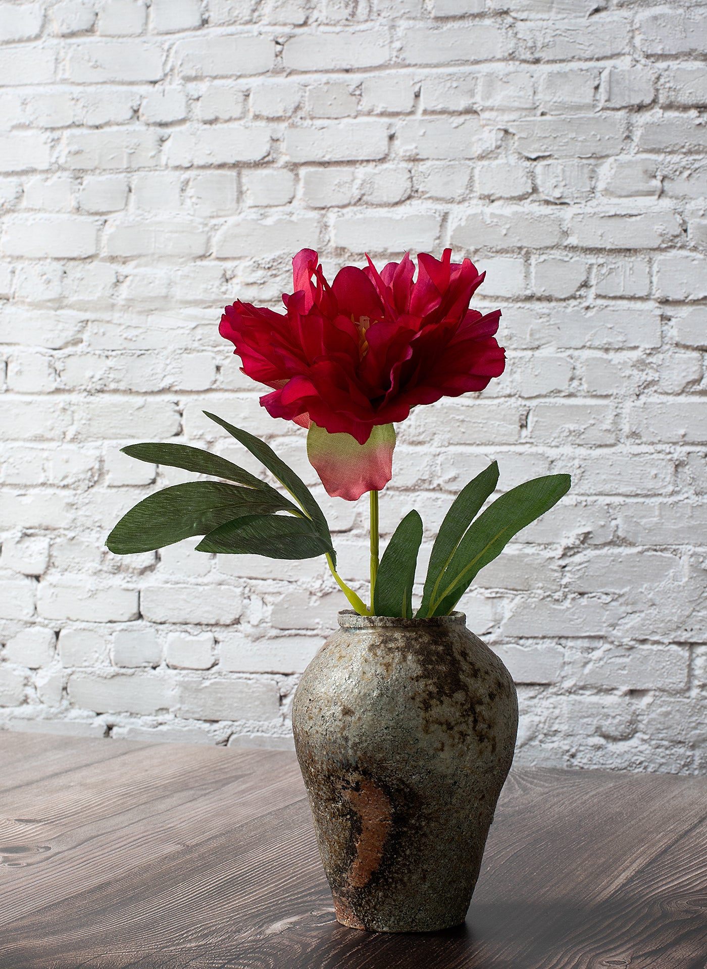 Flower vase (hanging or freestanding) – Yakishime (Shigaraki clay)