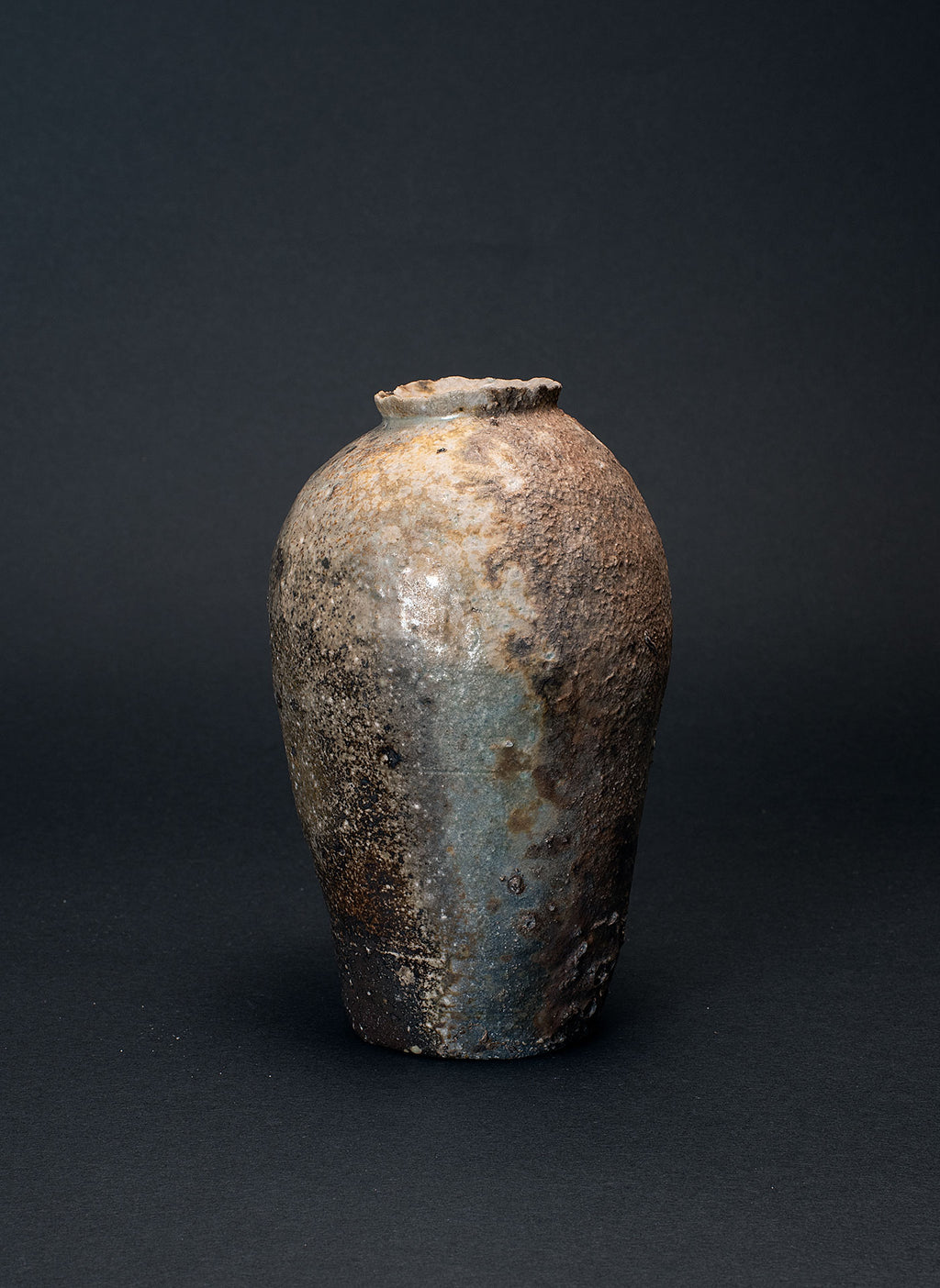 Vase à fleurs (Hana-ire) – Yakishime (Terre de Tamba)