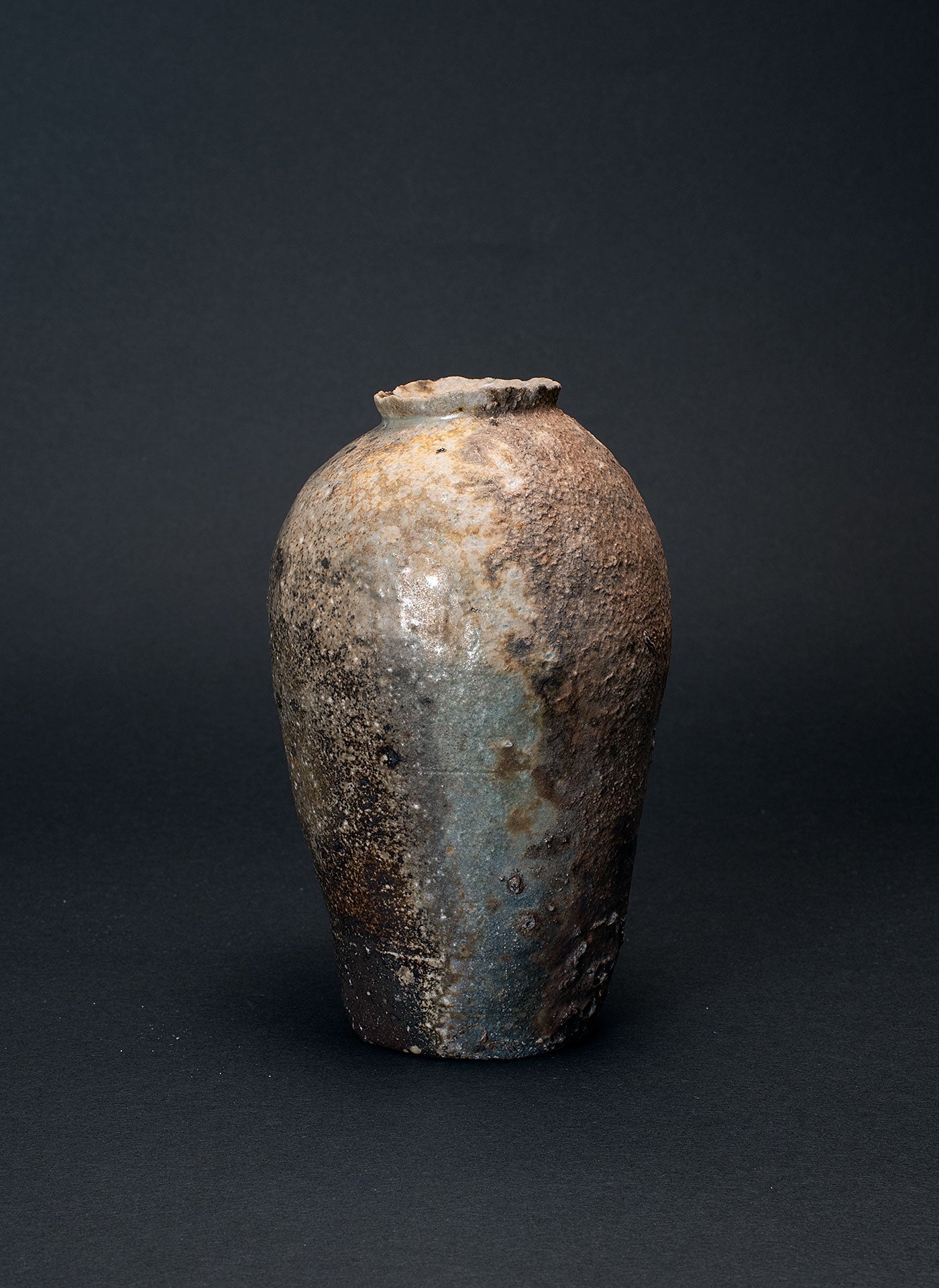 Vase à fleurs (Hana-ire) – Yakishime (Terre de Tamba)