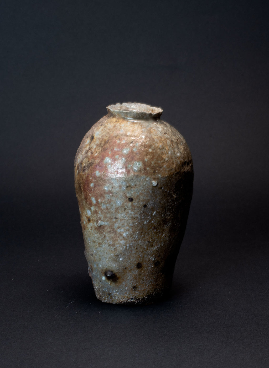 Vase à fleurs (Hana-ire) – Yakishime (Terre de Tamba)