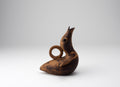 Tadanoumi glaze, bird-shaped sake container