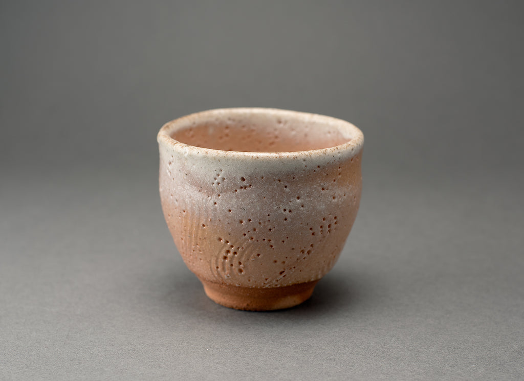 Shino Fluid Style Engraved Versatile Mug