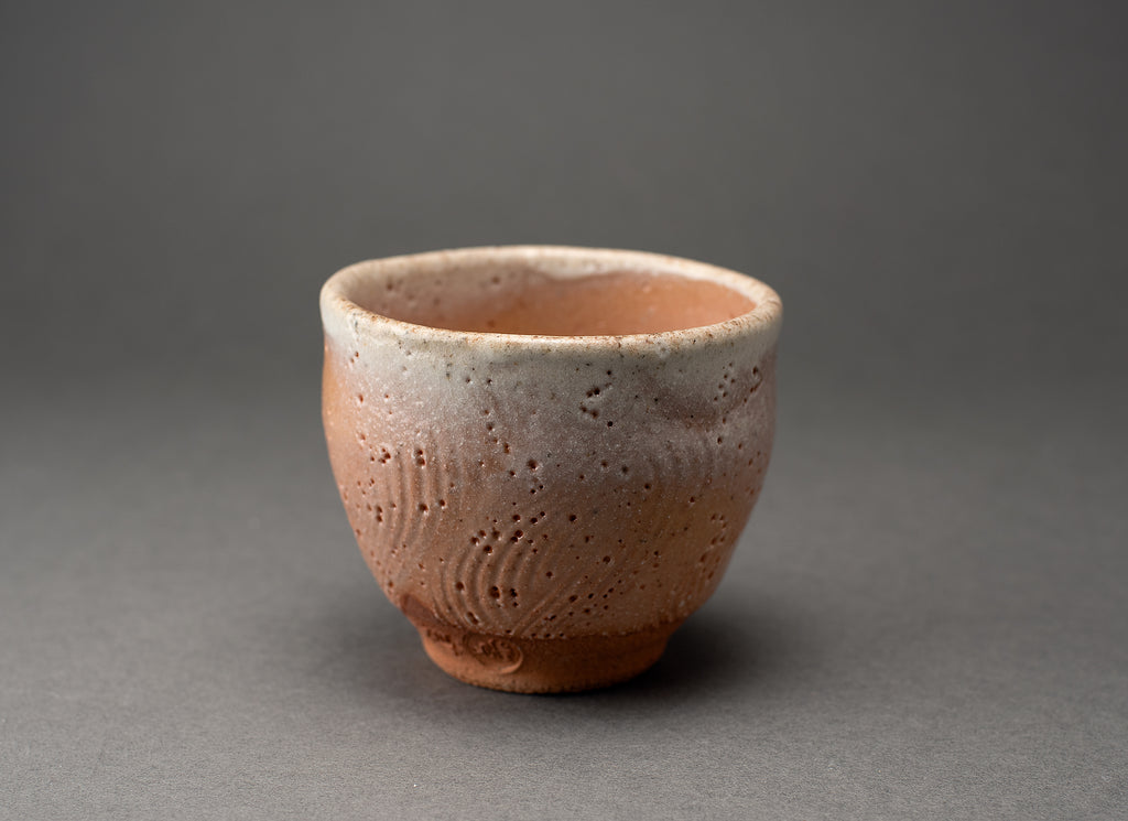 Shino Fluid Style Engraved Versatile Mug